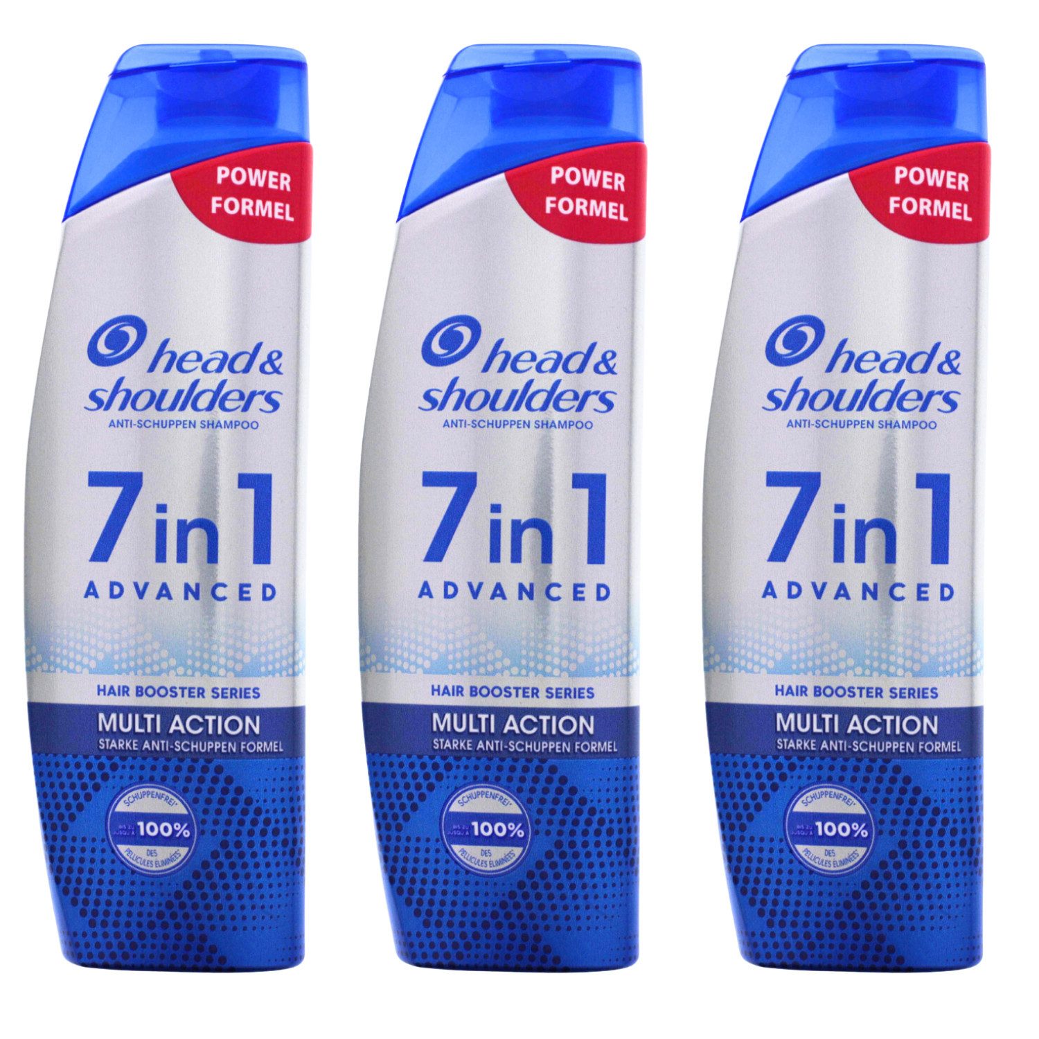 Head & Shoulders Haarshampoo 3 X Head & Shoulders 7In1 Advanced Multi Action Starkes Anti Schuppen