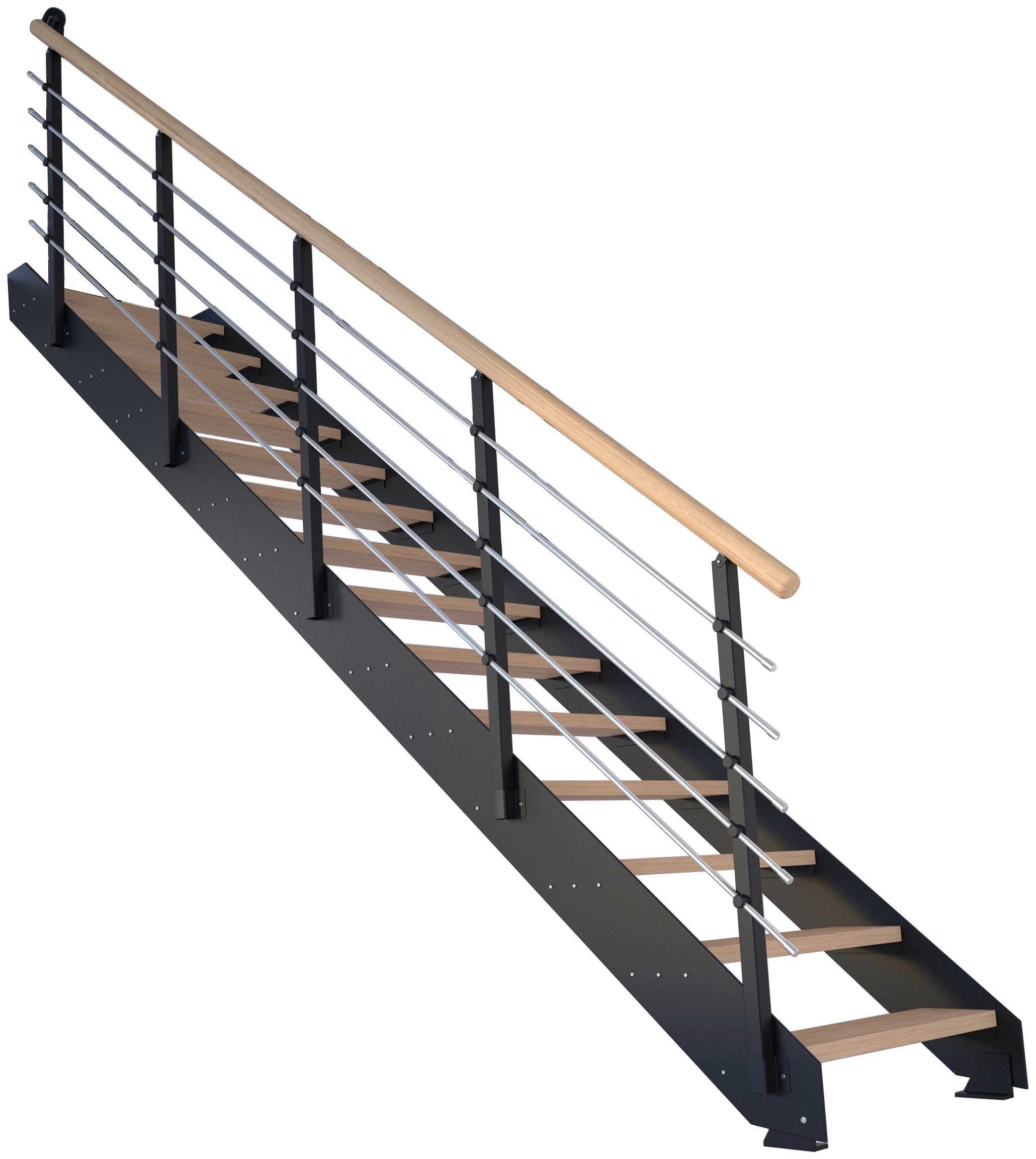 Starwood Systemtreppe offen, Kos, Geteilte Metall, Stufen