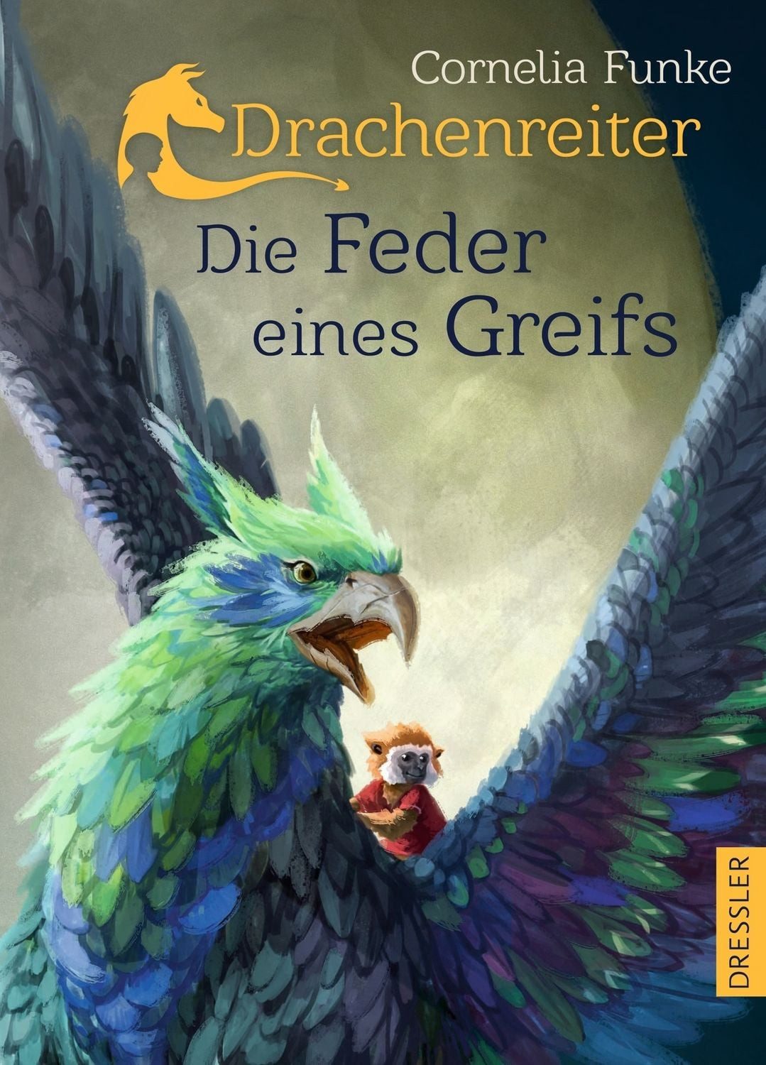 Die Feder eines Greifs / Drachenreiter Band 2 / Cornelia Funke