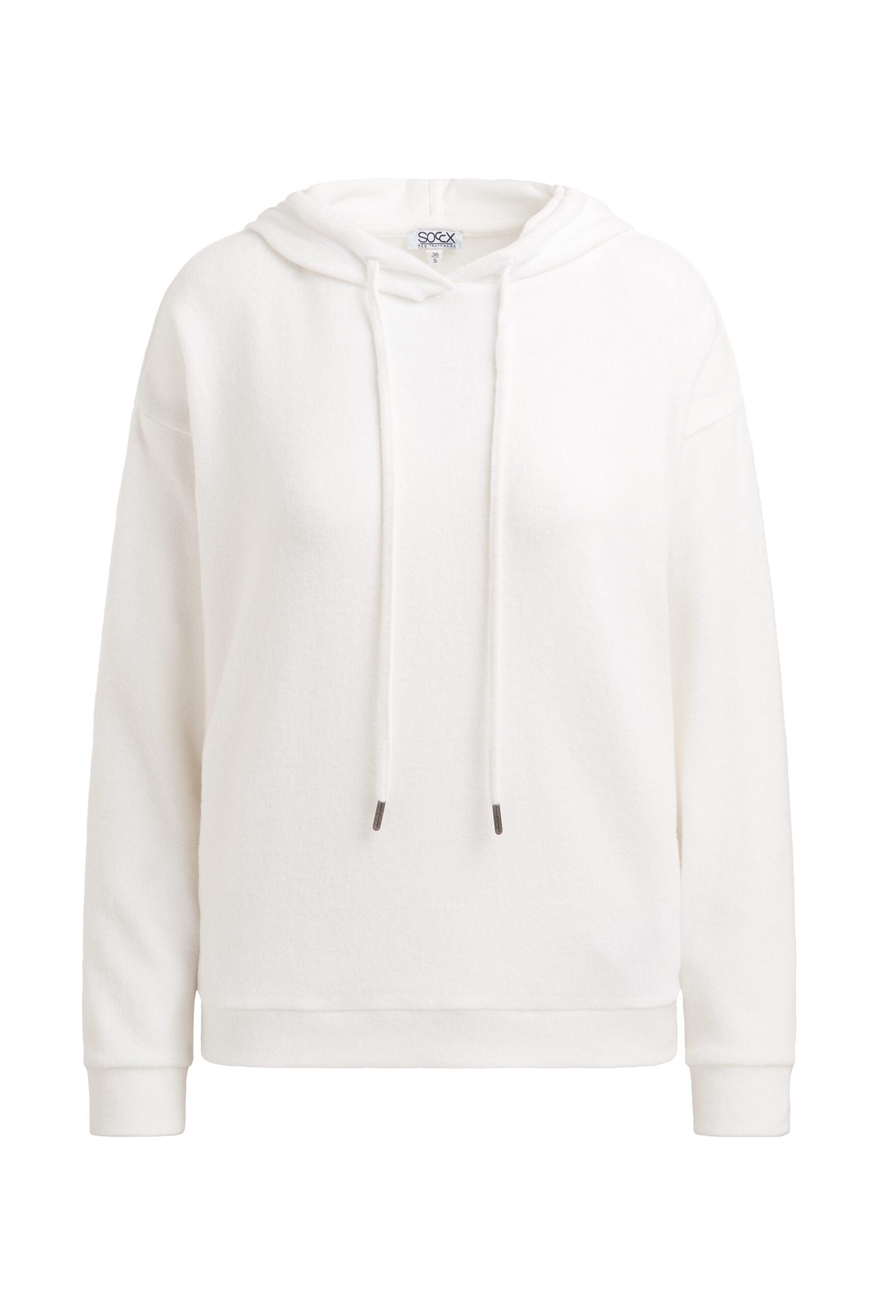 SOCCX Kapuzenpullover aus Flauschstrick