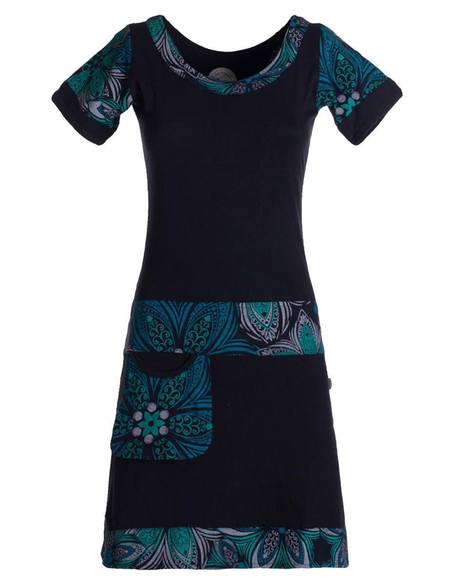 Vishes Sommerkleid Damen Sommerkleid Kurzarm Mini-Kleid günstig online kaufen
