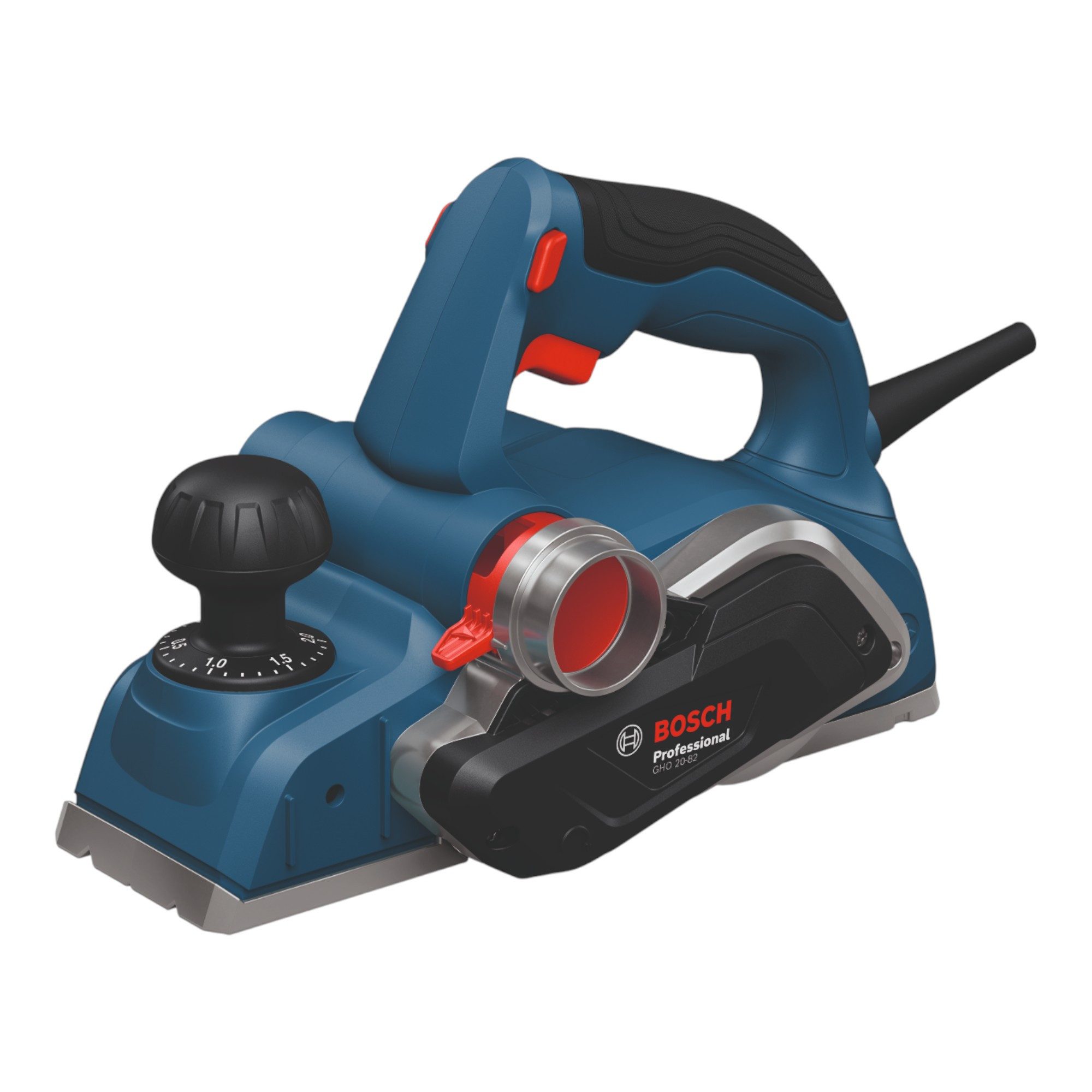 Bosch Professional Elektrohobel GHO 20-82 Professional Hobel 700 Watt 82 x 2 mm (06015A9100) – Bild 2 von 5