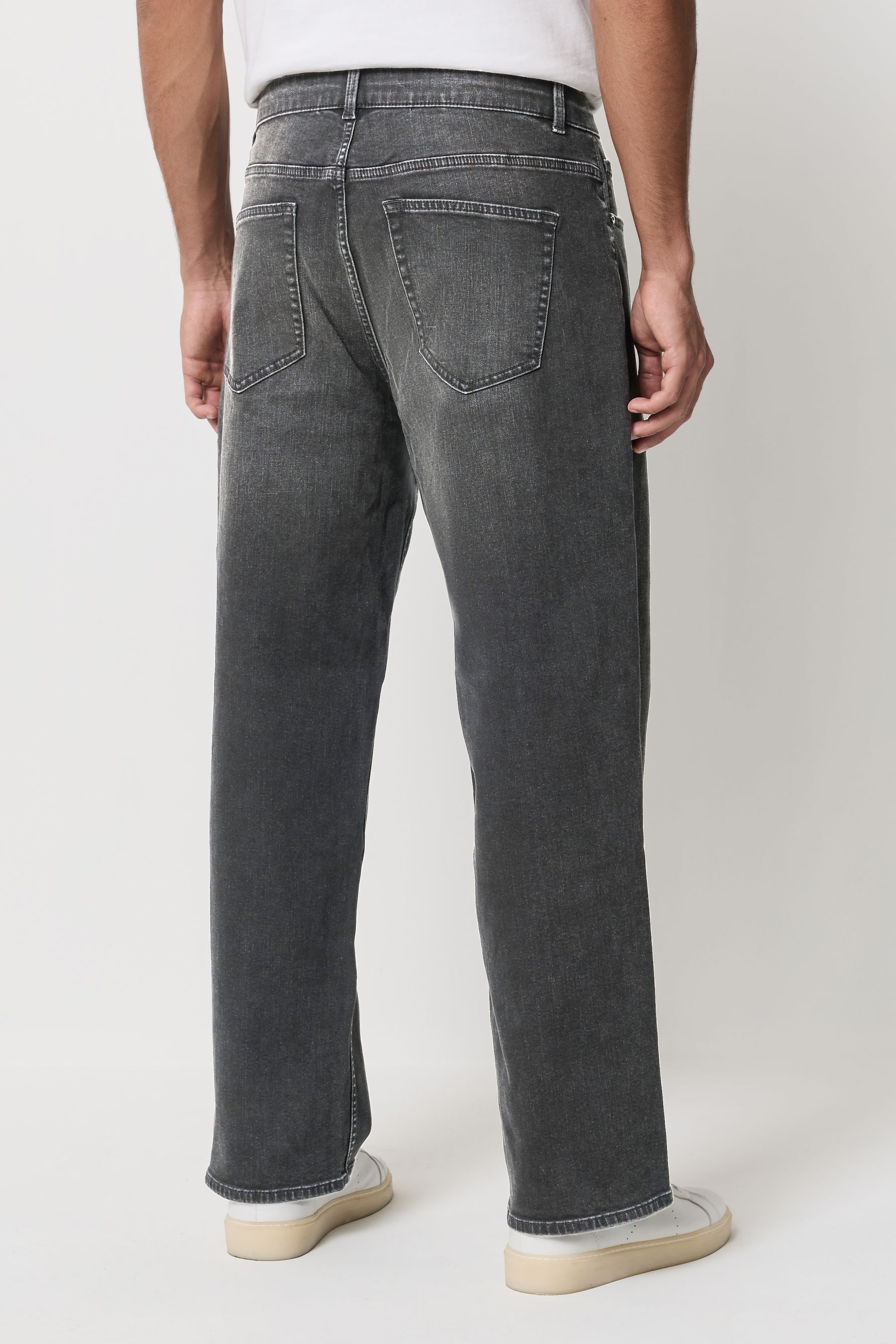 Next Stretch-Jeans Klassische Baggy Fit Stretch-Jeans günstig online kaufen