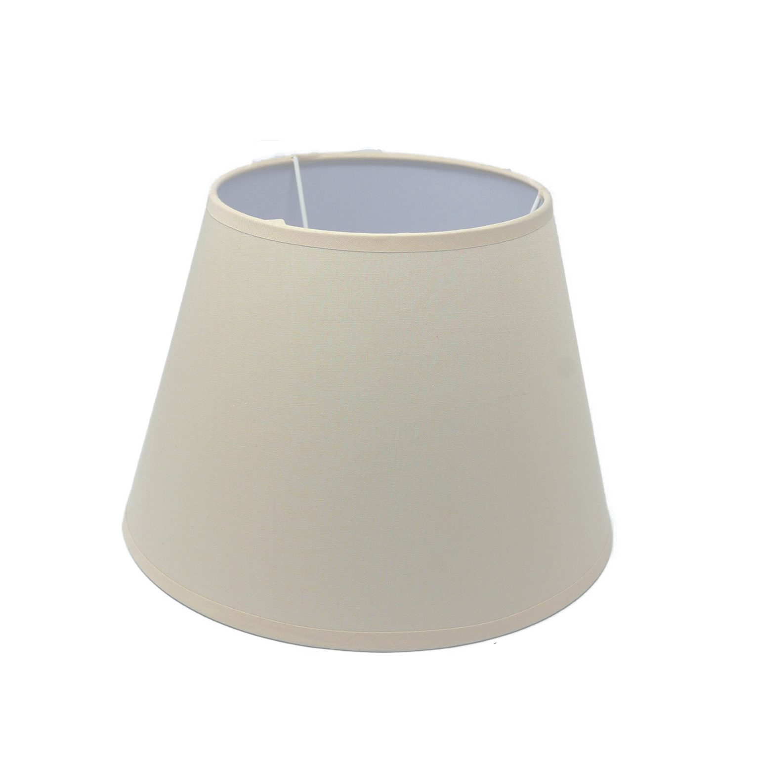 B&S Lampenschirm Lampenschirm kegelförmig aus Stoff H 16 x Ø 22,5 cm