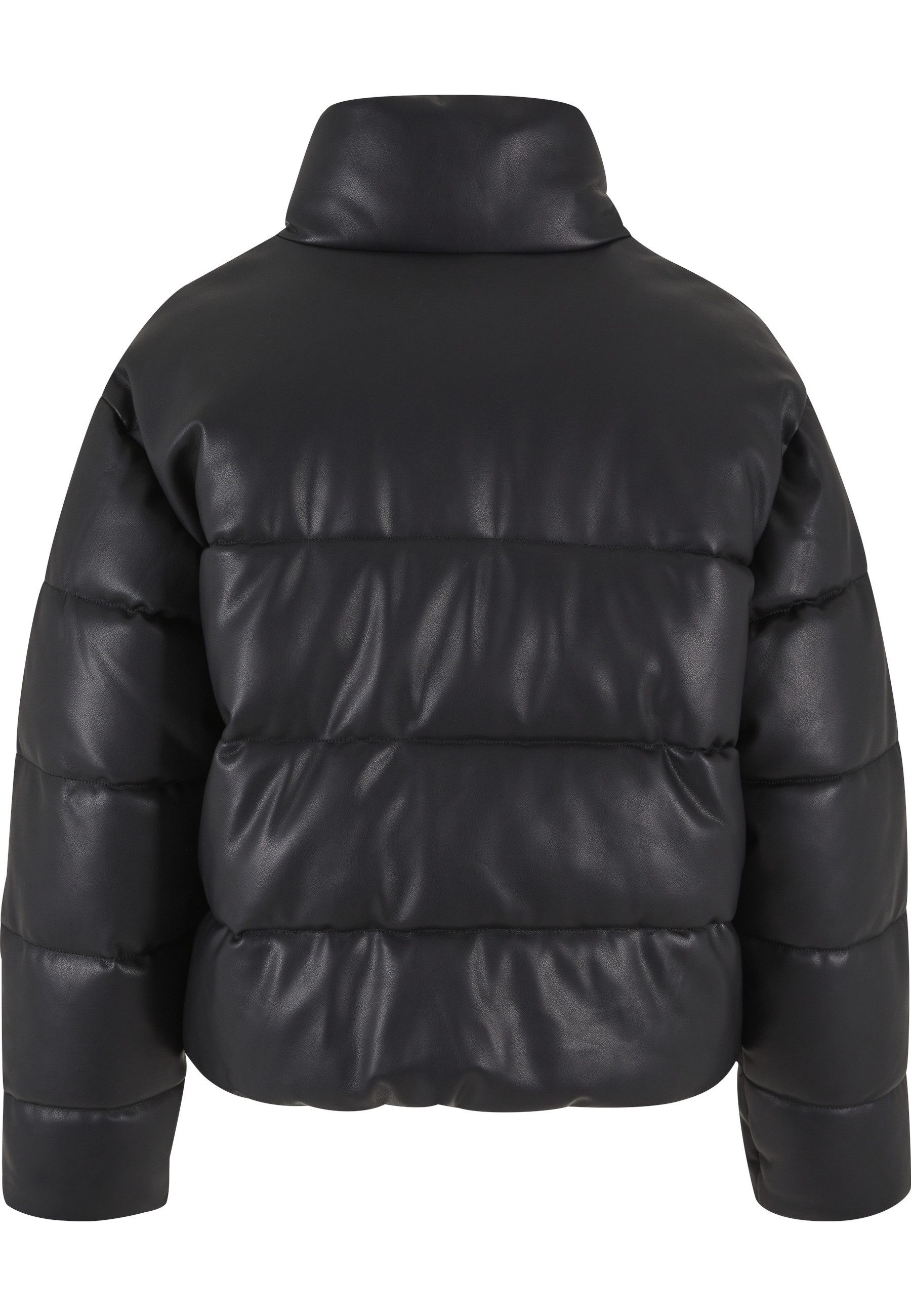 Karl Kani Winterjacke Karl Kani Karl Kani Serif Crop PU Puffer Jacket (1-St)