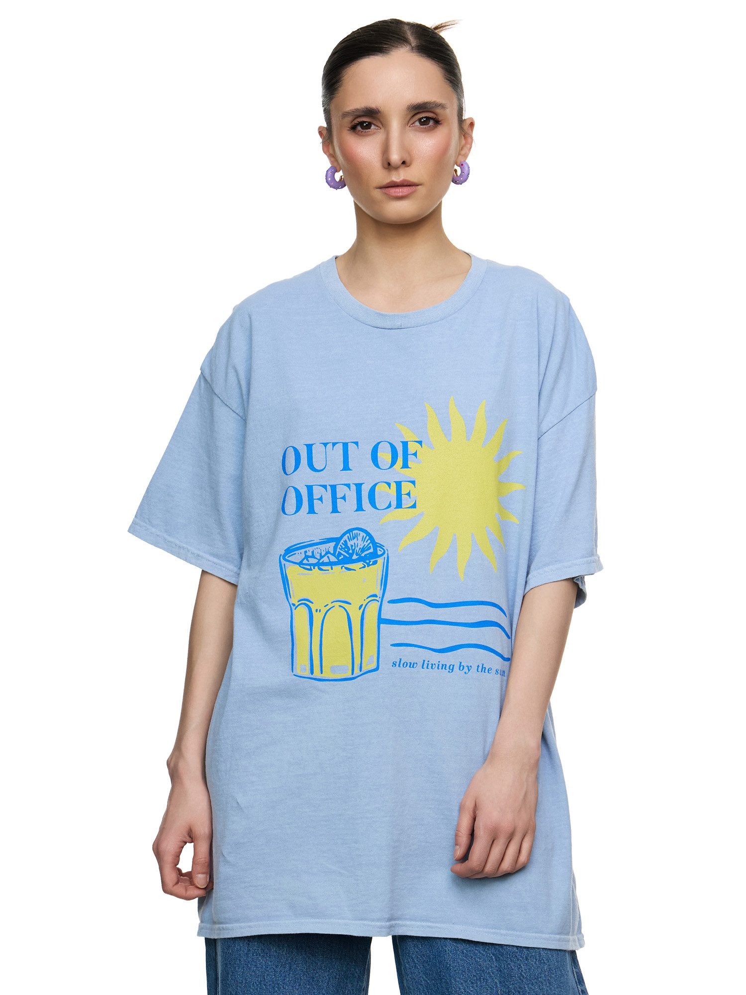 Worldclassca T-Shirt Worldclassca Oversized Print OUT günstig online kaufen