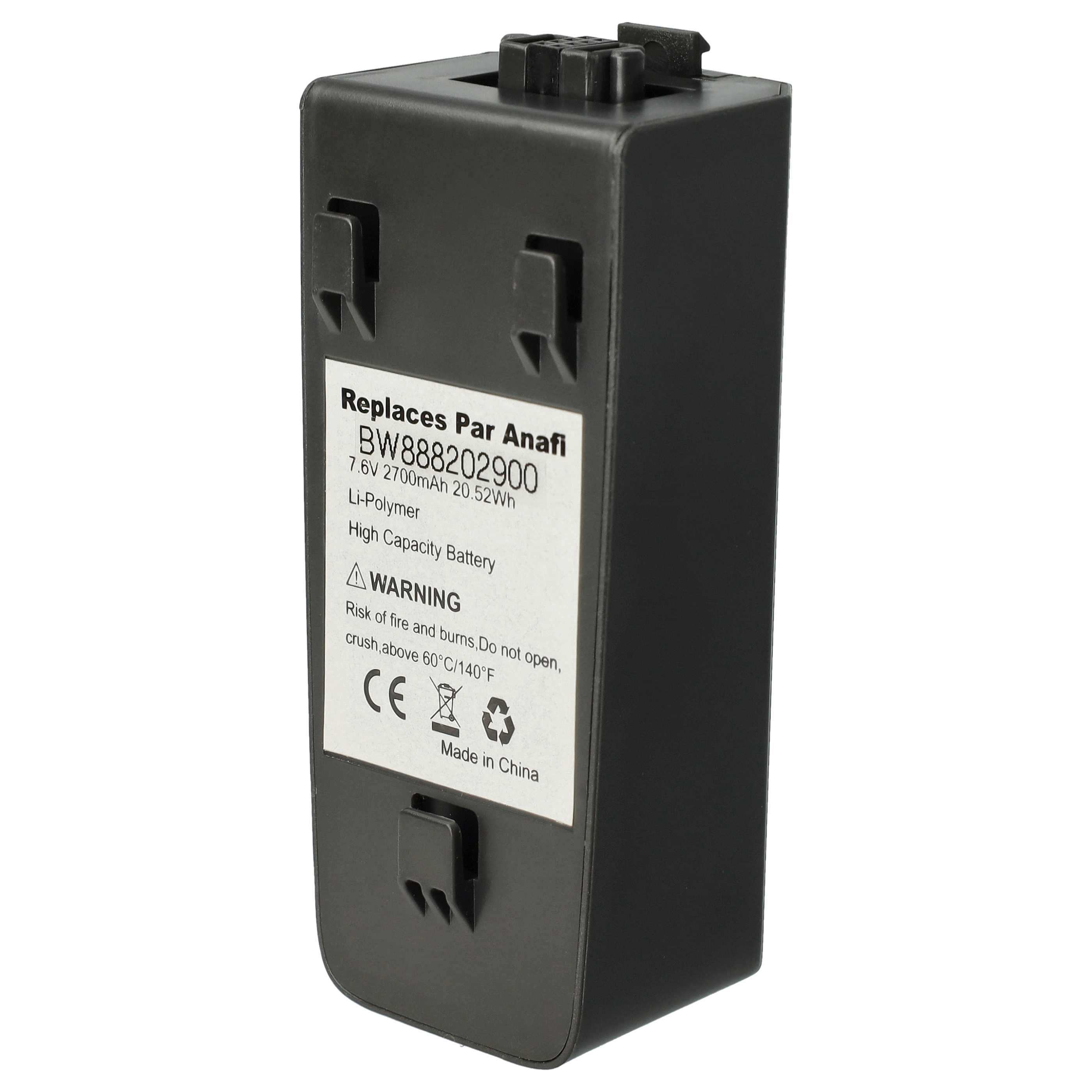 passend für Parrot Anafi Work Drohne (2700 mAh, 7,6 V, Li-Polymer) Drohnen-Akku
