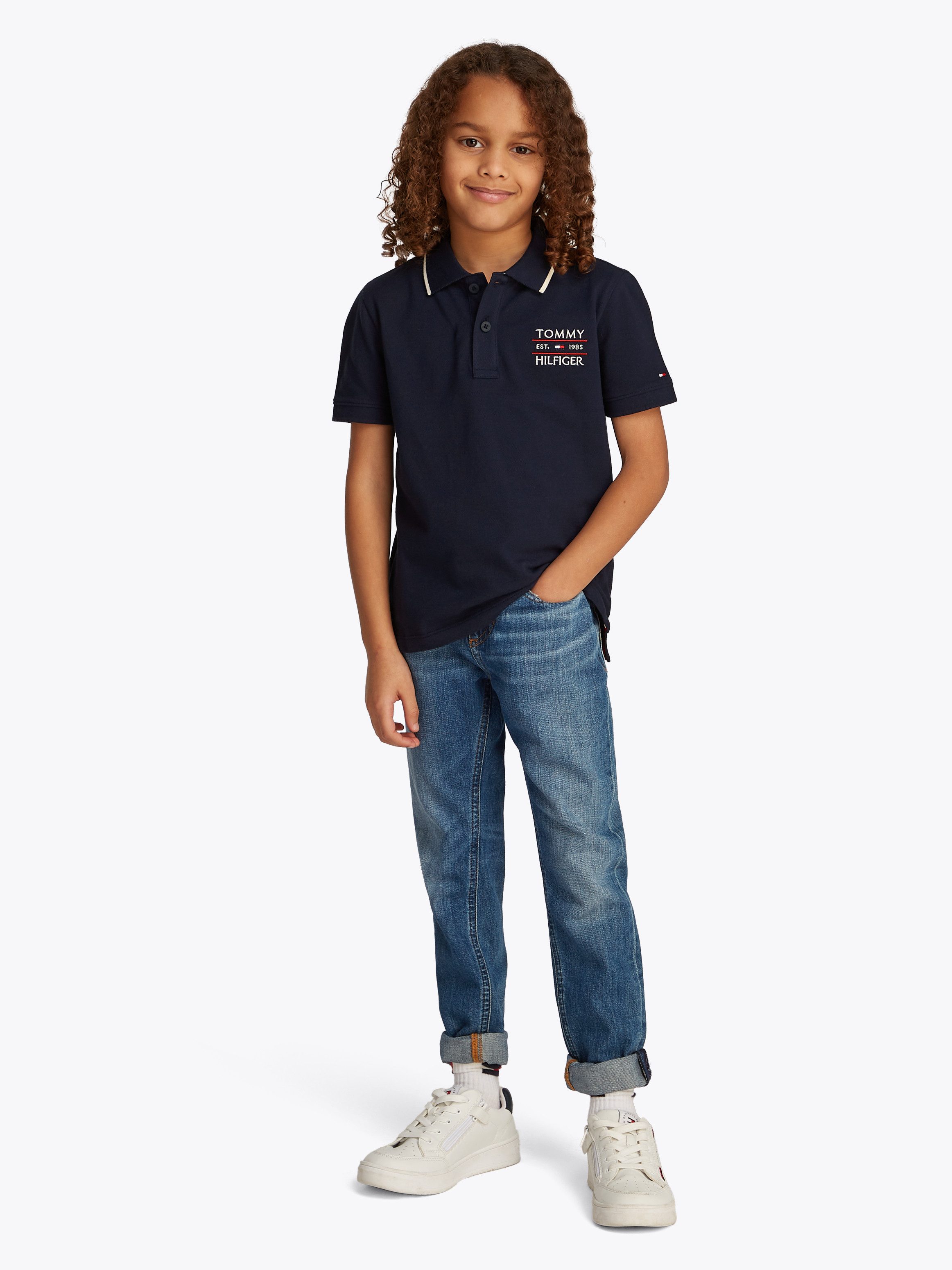 Tommy Hilfiger Poloshirt TOMMY FLAG HILFIGER günstig online kaufen