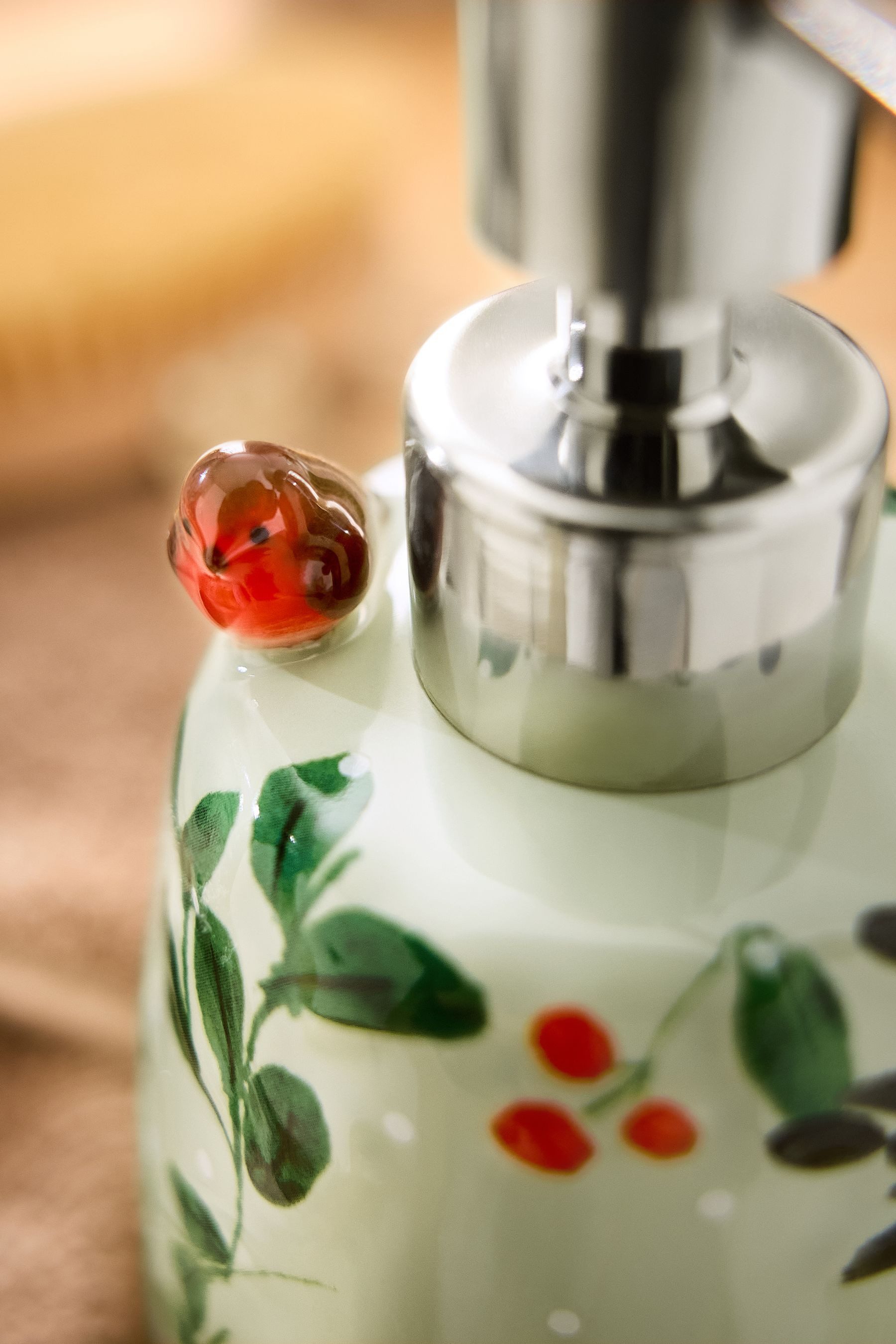 Next Seifenspender Weihnachtlicher Seifenspender, Rotkehlchen