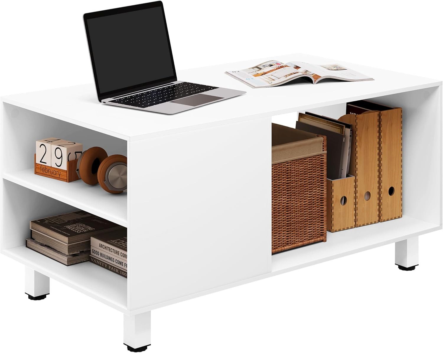 Woltu Couchtisch (1-St), mit Ablagefläche 2 günstig online kaufen