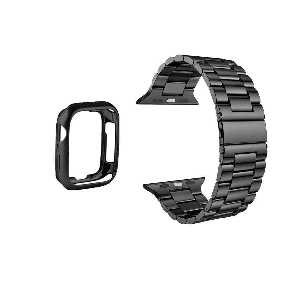 FELIXLEO Uhrenarmband Apple Watch Armband Series 8/7/SE/6/5/4/3/2/1 Series Ultra, mit Koffer