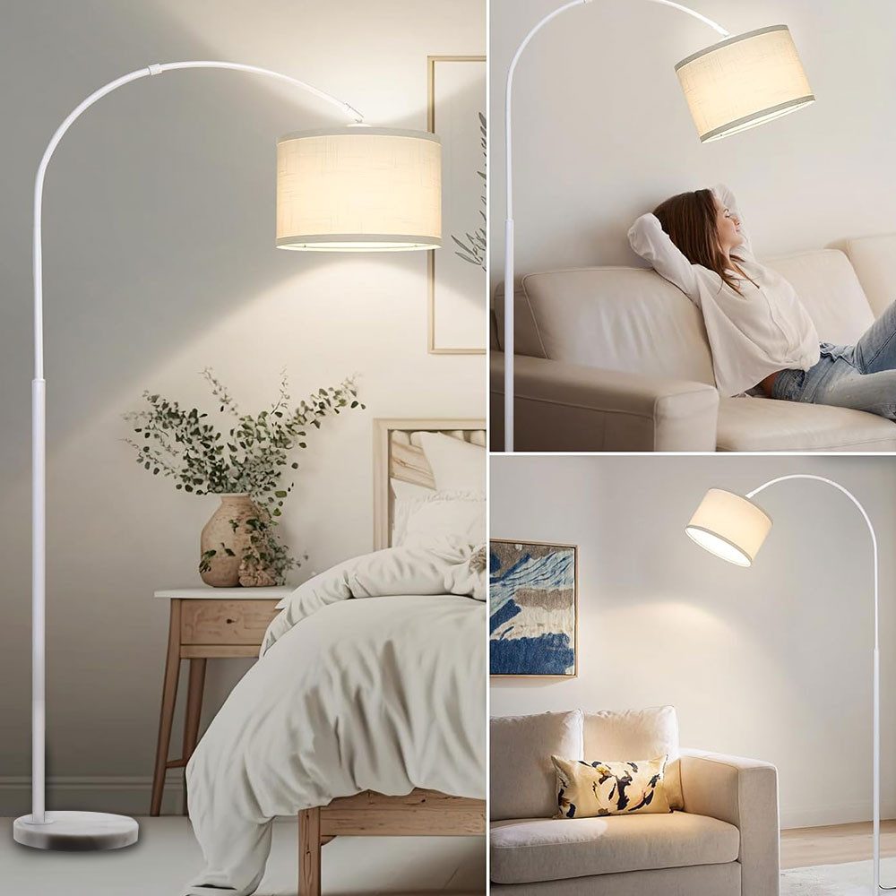 Daskoo LED Stehlampe Standleuchte Leselampe,inklusive Leuchtmittel,Höhenver günstig online kaufen