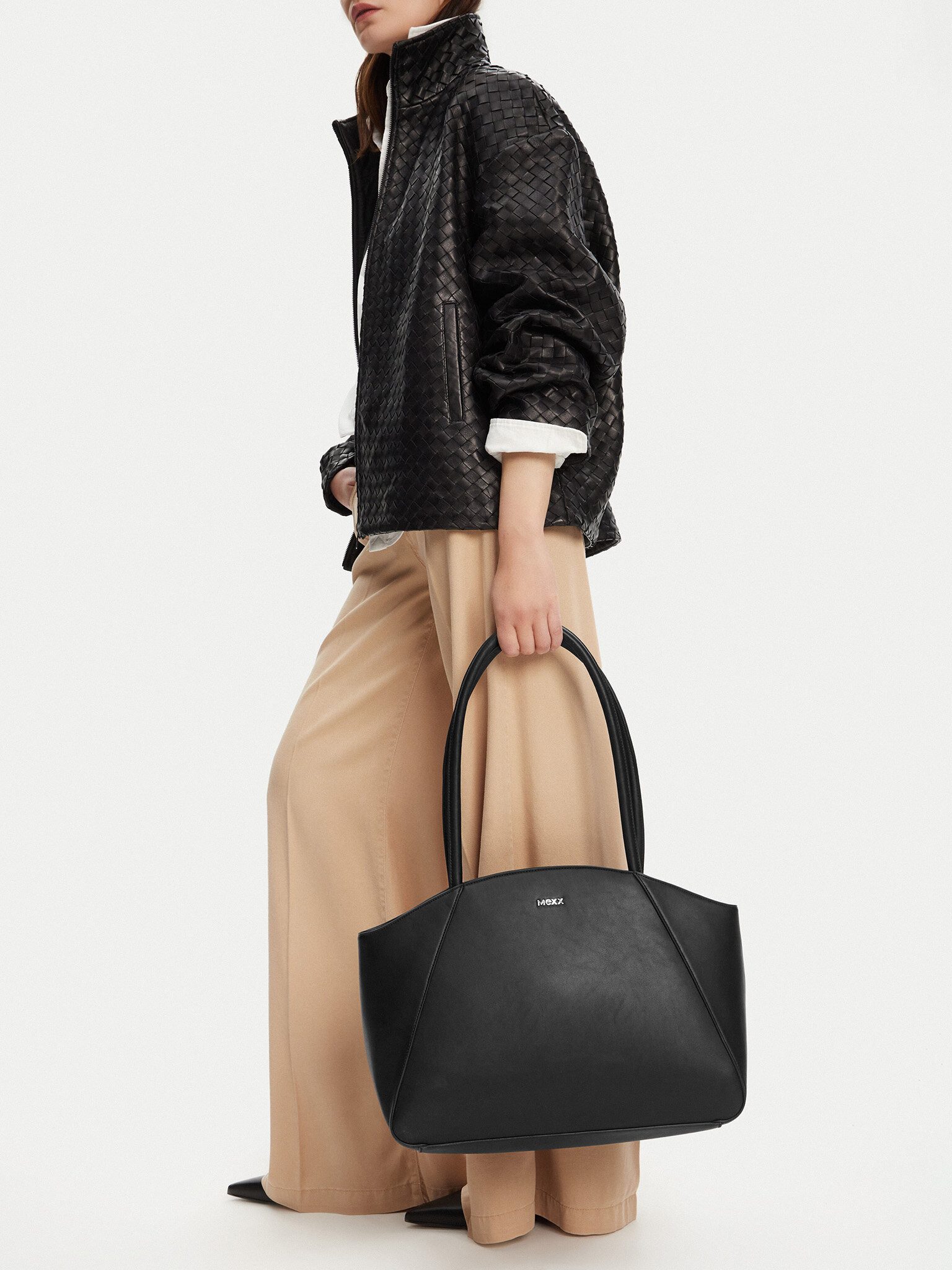 Mexx Handtasche Mexx Damenhandtasche Schwarz H-001-08