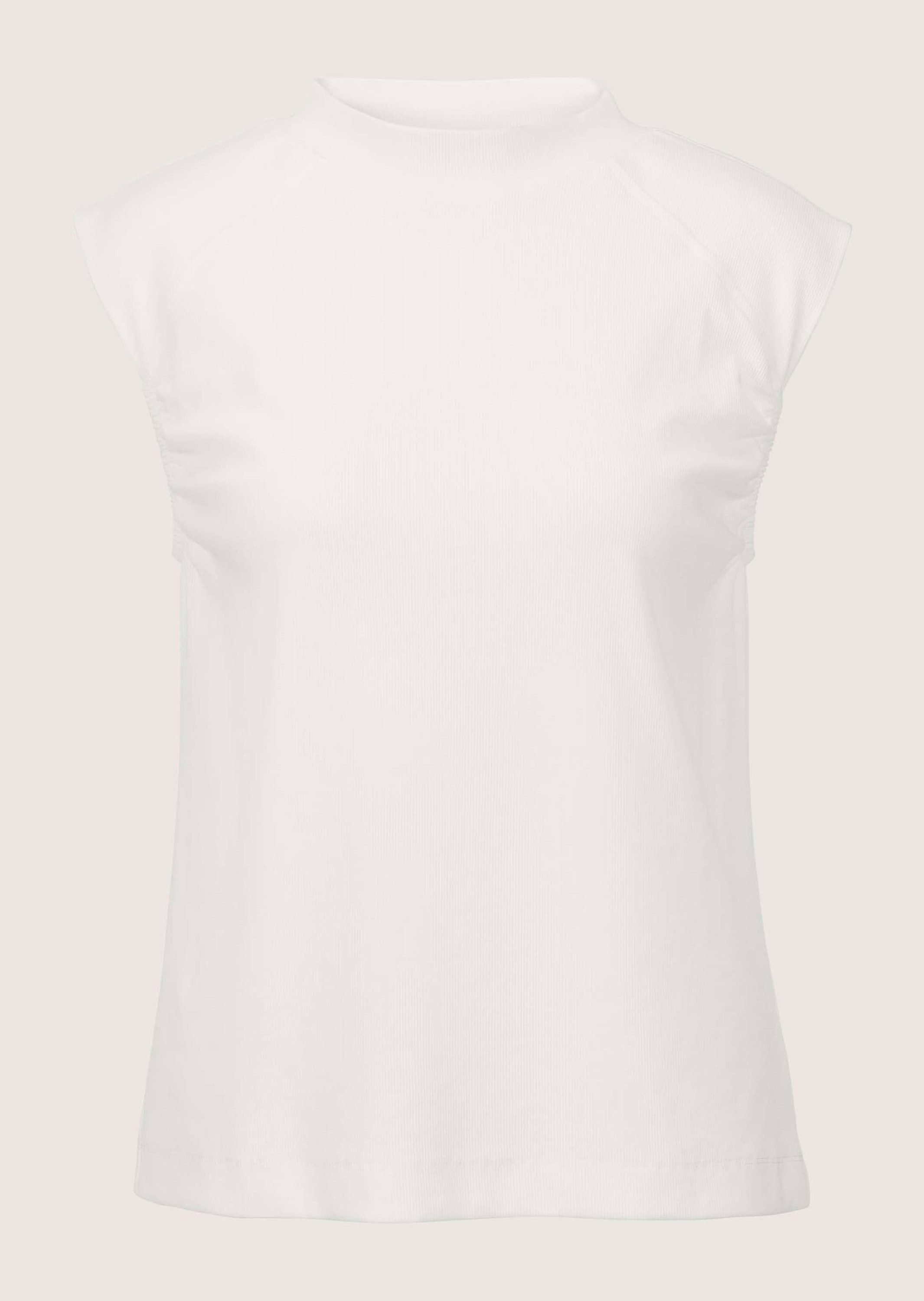 Kurzarmshirt Ärmelfreies Ripp-Shirt