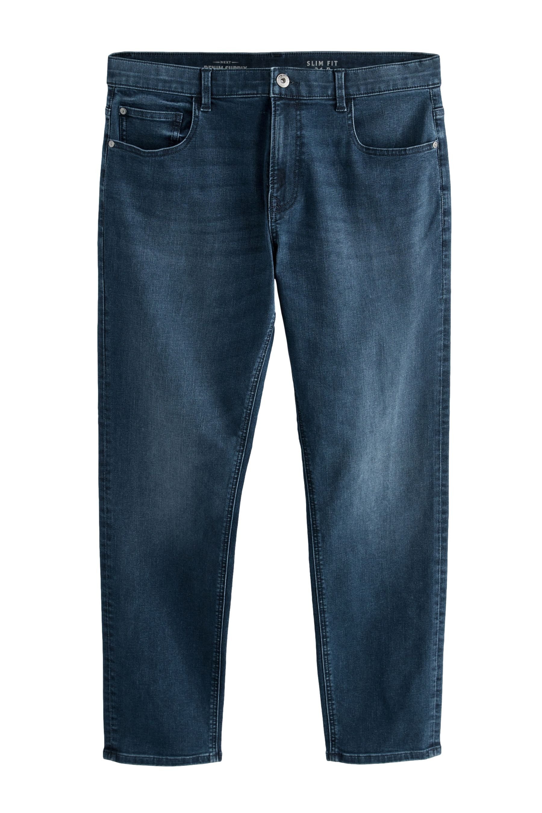 Next Slim-fit-Jeans Klassische Slim Fit Stretch-Jeans, günstig online kaufen