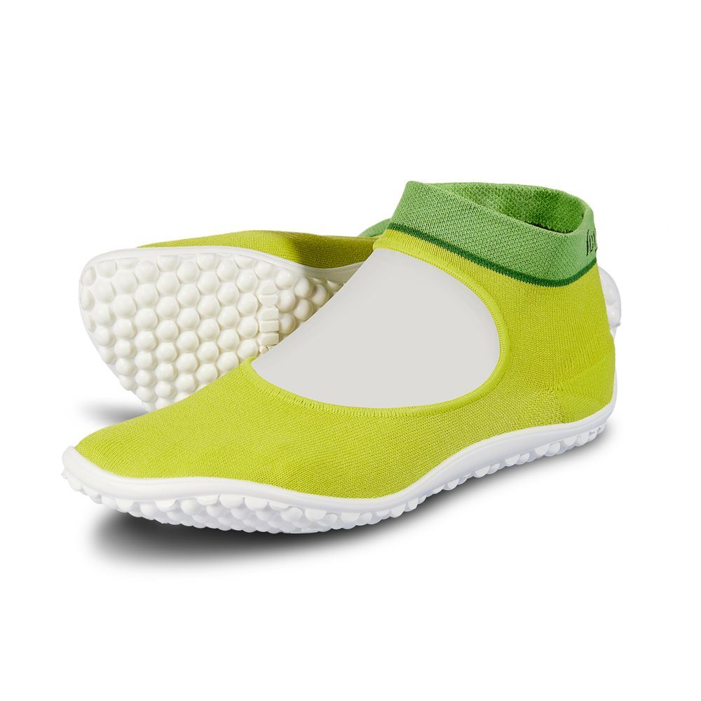 Ballerina grün - Damen Sockenschuh Barfußschuh / Sockenschuh Barfußschuh