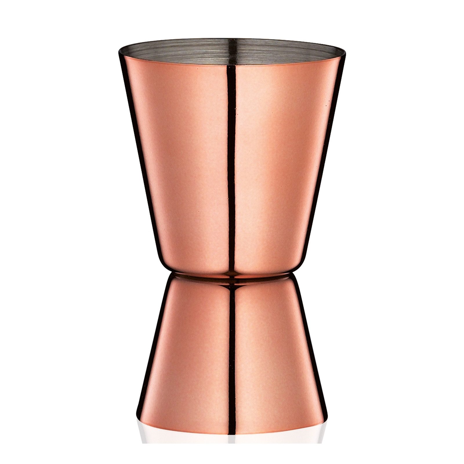 Cilio Cocktail Shaker Bar-Set 5-teilig MANHATTAN, Edelstahl, (Set, 5-tlg., je 1x Cocktailshaker, Cocktaillöffel, Barmaß, Barsieb und Eiszange), Shaker Cocktaillöffel Barmaß Barsieb Eiszange