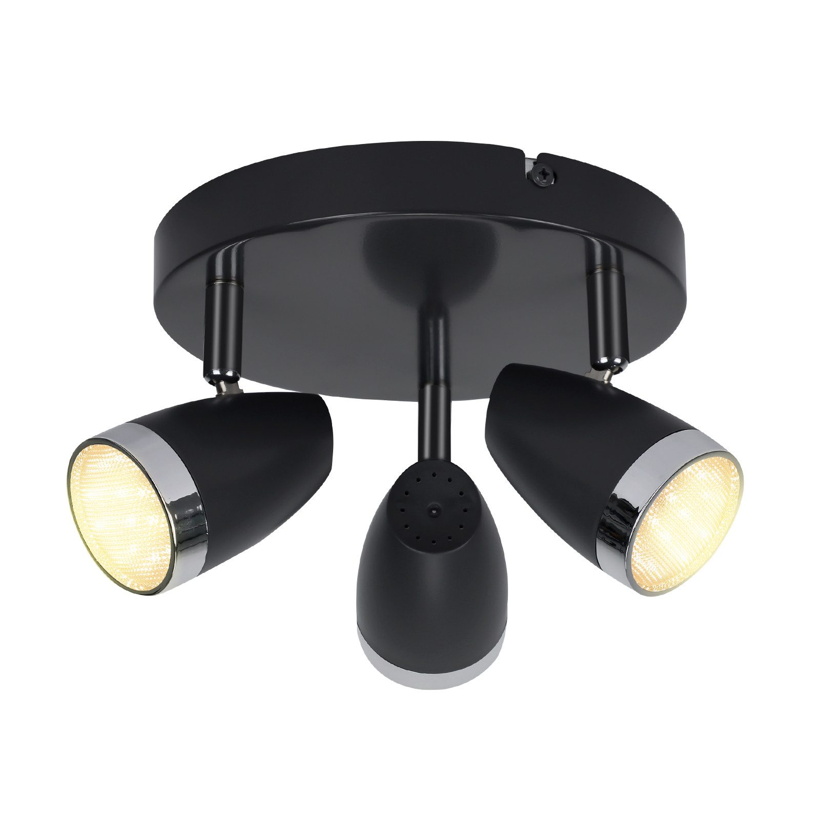 ZMH Deckenstrahler 1/2/3/4 Flammig 4/6/12/16W Deckenlampe schwenkbar 350° W günstig online kaufen
