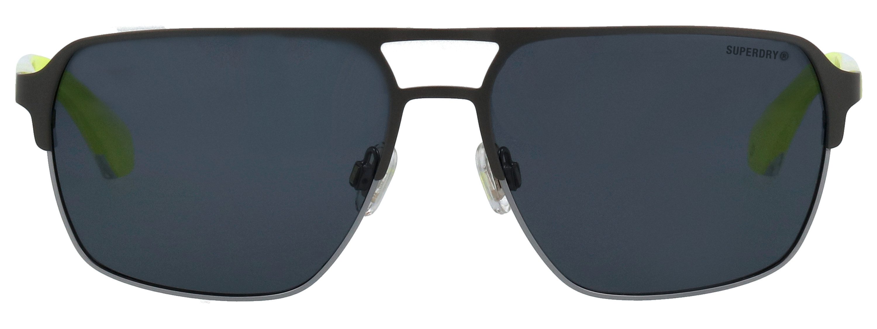 Superdry Sonnenbrille Modell 995064 Form Pilot, Logoschriftzug auf Bügel, Kombifassung