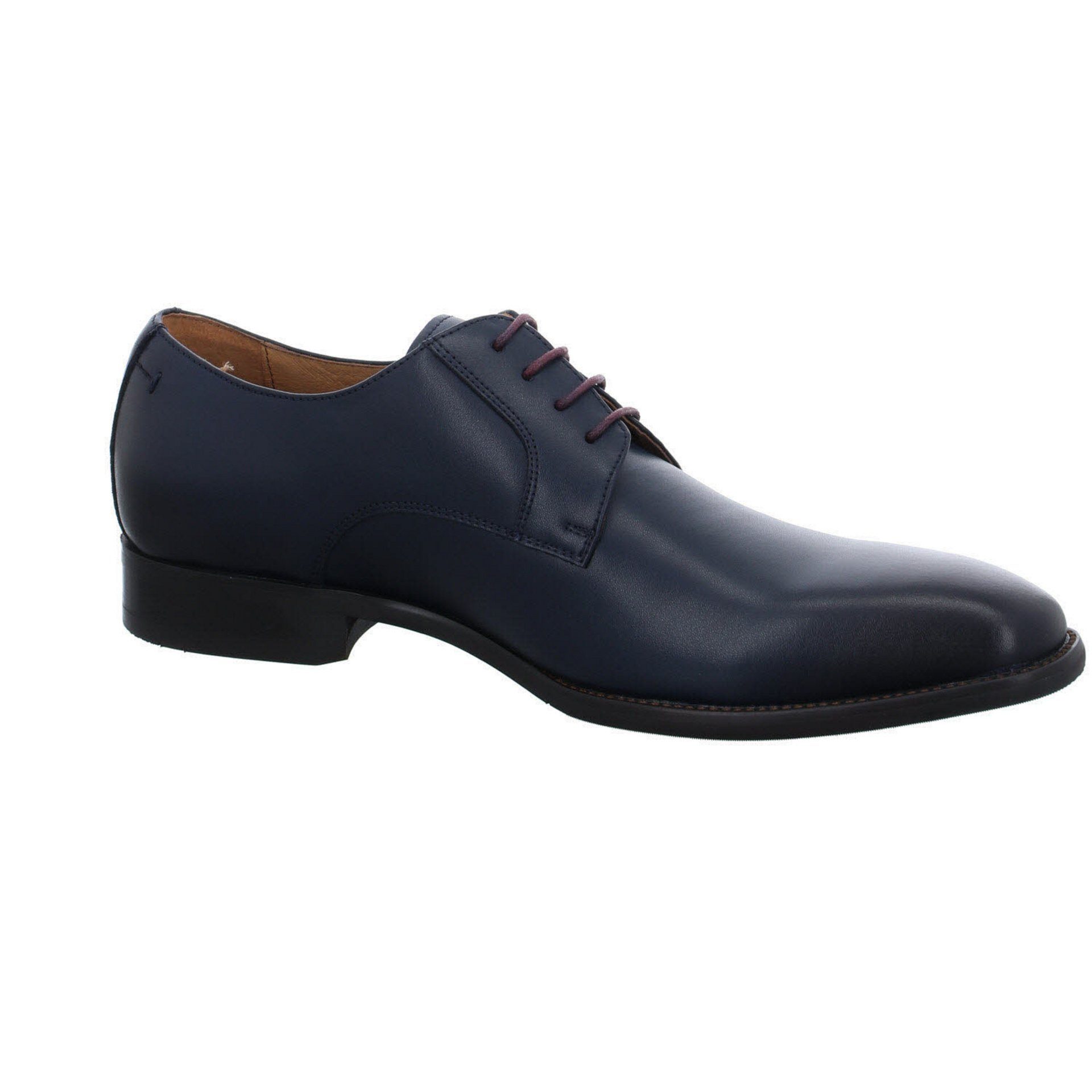 Digel Herren Glattleder Businessschuhe Schnürschuh navy Simon Schnürschuh