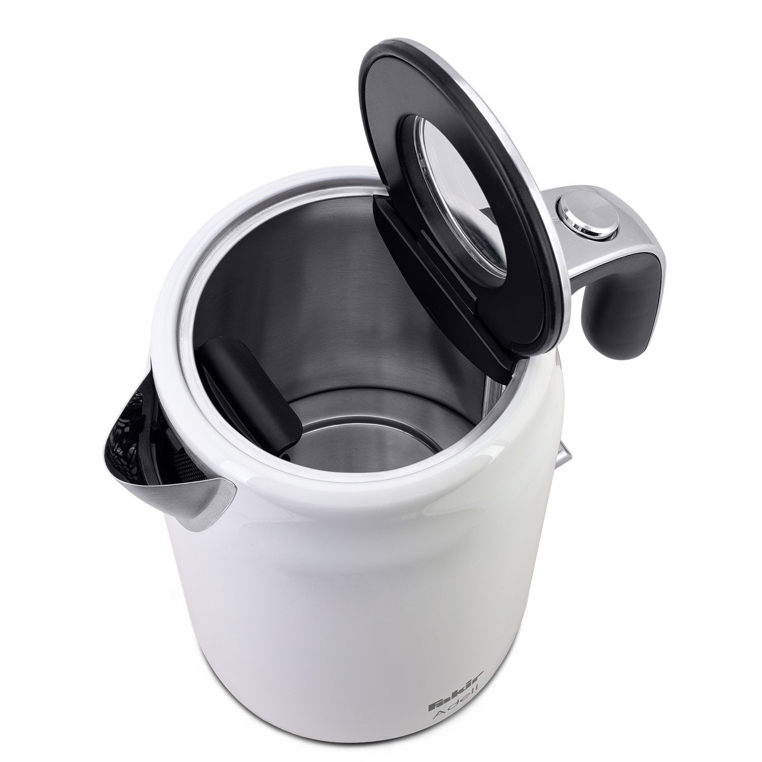 FAKIR Wasserkocher Adell Wasserkocher, 1.7 l, 2200 W, 2200 Watt für schnelles Erhitzen