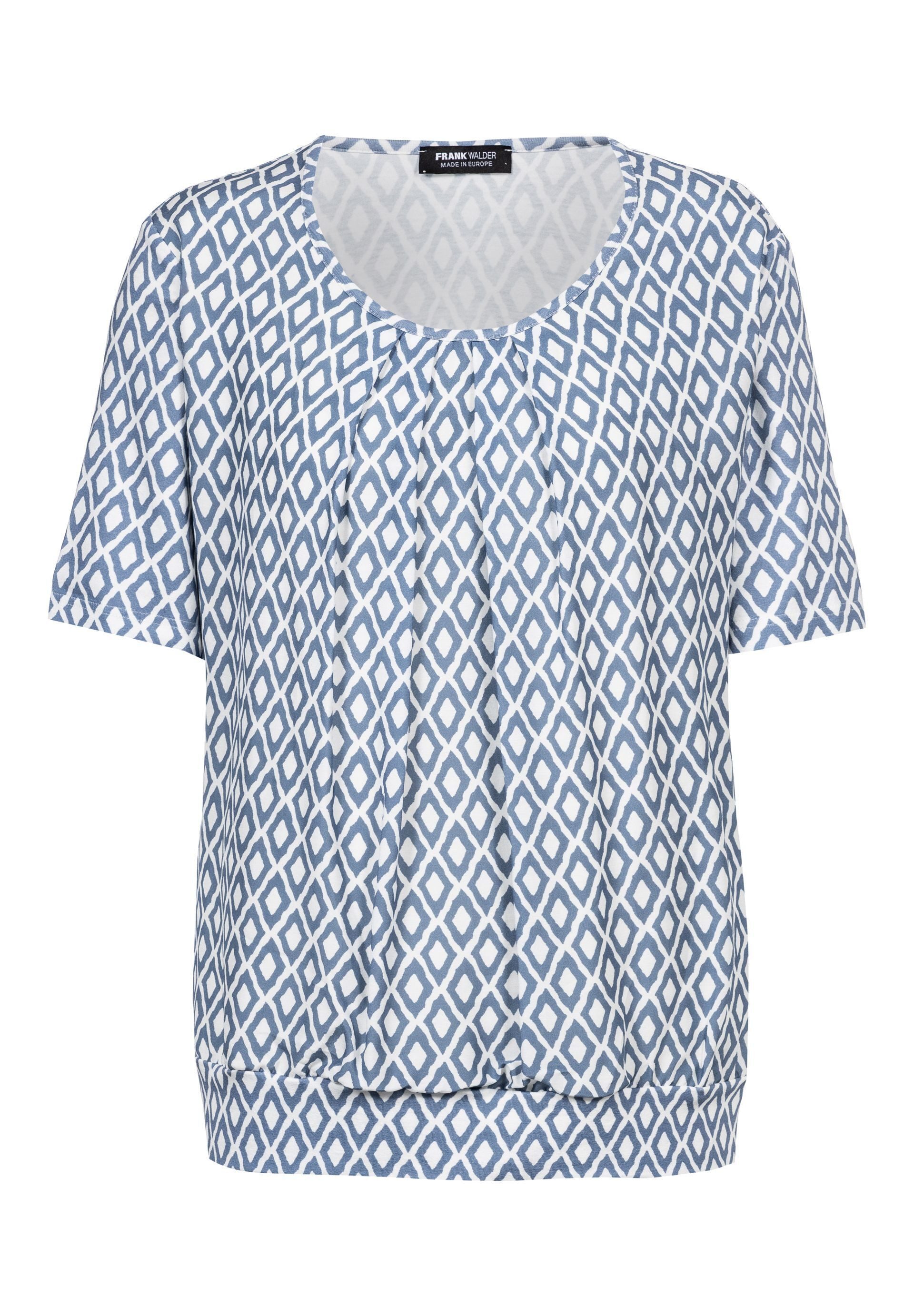 Blusenshirt mit sanfter Falte