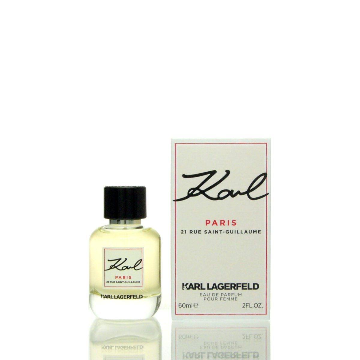 KARL LAGERFELD Eau de Parfum 60 21 Karl ml Paris Lagerfeld Parfum Rue Karl de Saint-Guillaume Eau