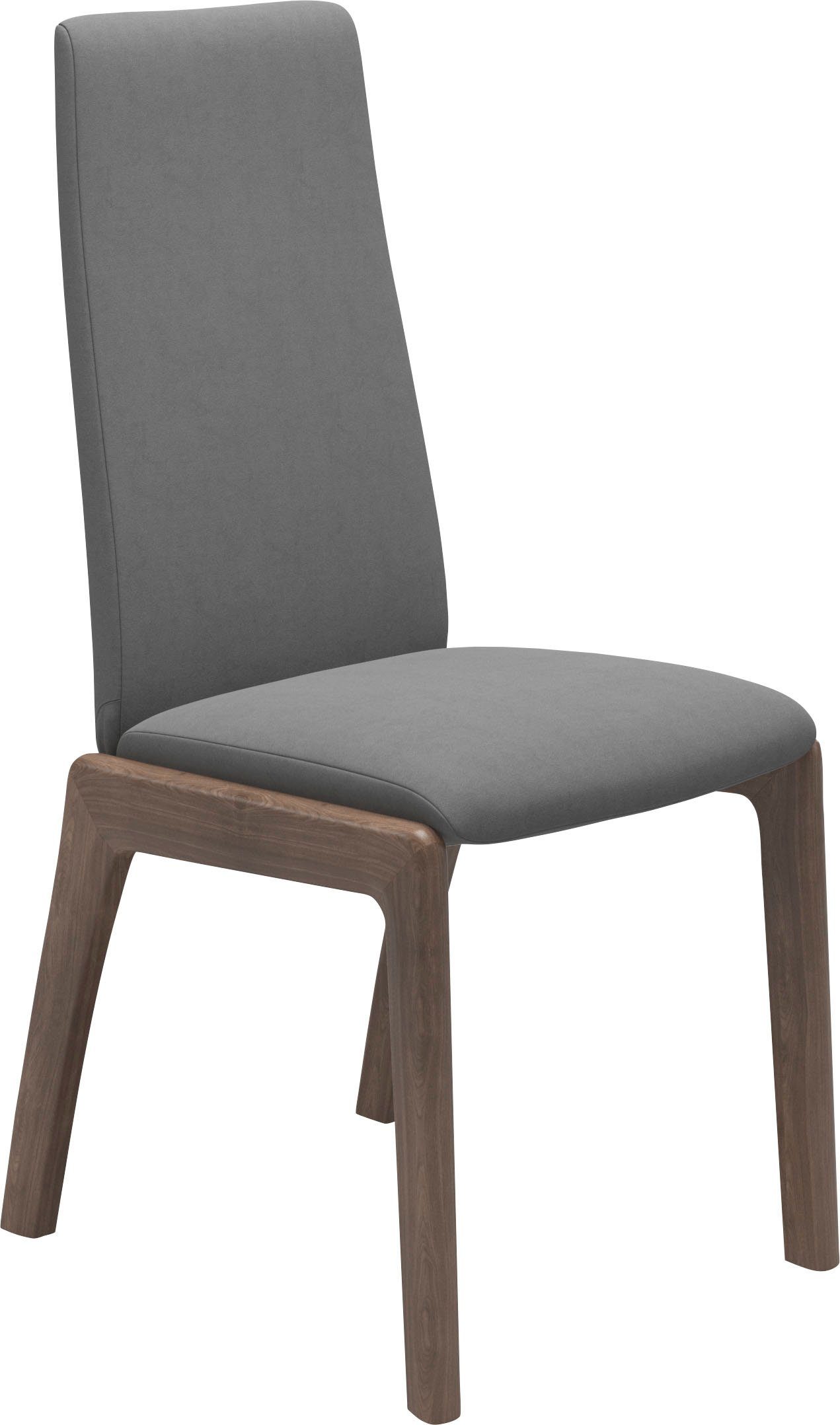 High Beinen M, Stressless® abgerundeten Größe Walnuss Back, Polsterstuhl mit Laurel, in