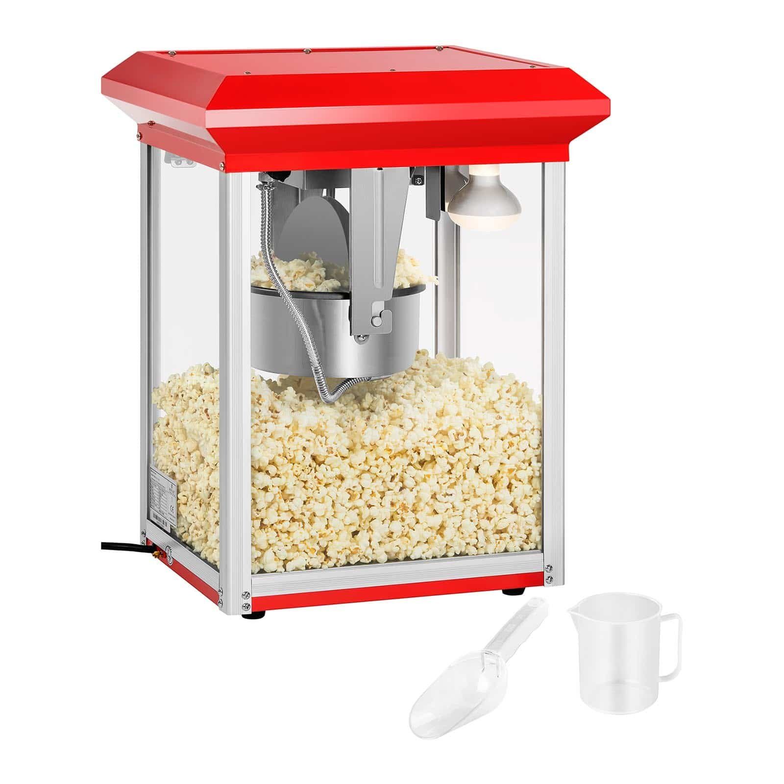 Royal Catering Popcorn Maschine Neu 1.300W Popcornmaschine Popcornmaker Popcornmaschine Profi 220V