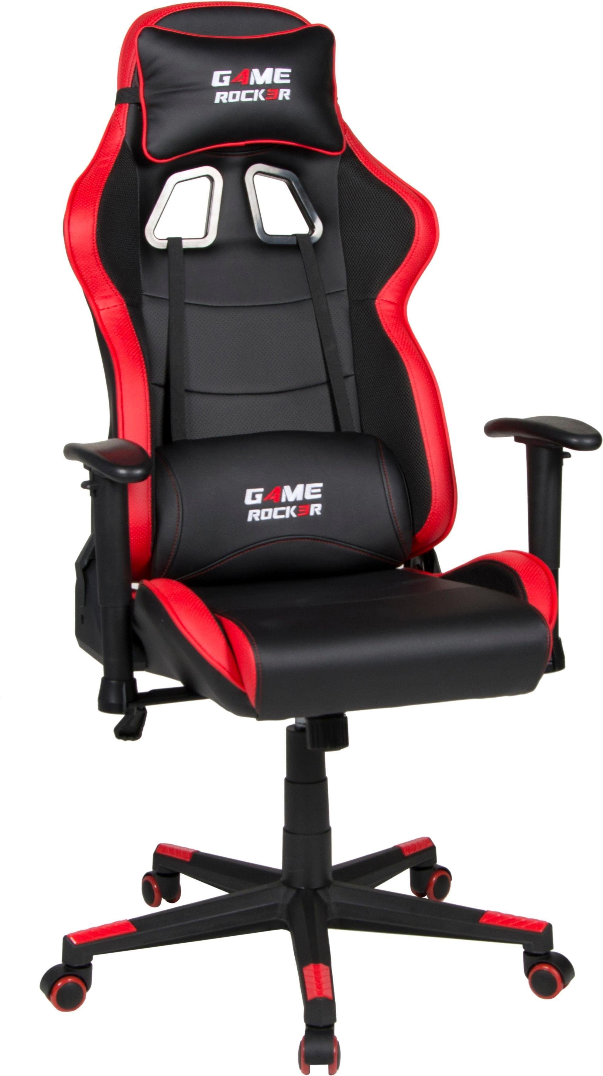 Duo Collection Gaming-Stuhl Game-Rocker G-10 schwarz/rot | schwarz/rot | Stühle