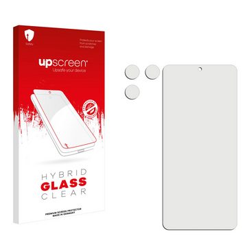 upscreen flexible Panzerglasfolie für Xiaomi Poco X6 Pro (Display+Kamera), Displayschutzglas, Schutzglas Glasfolie klar