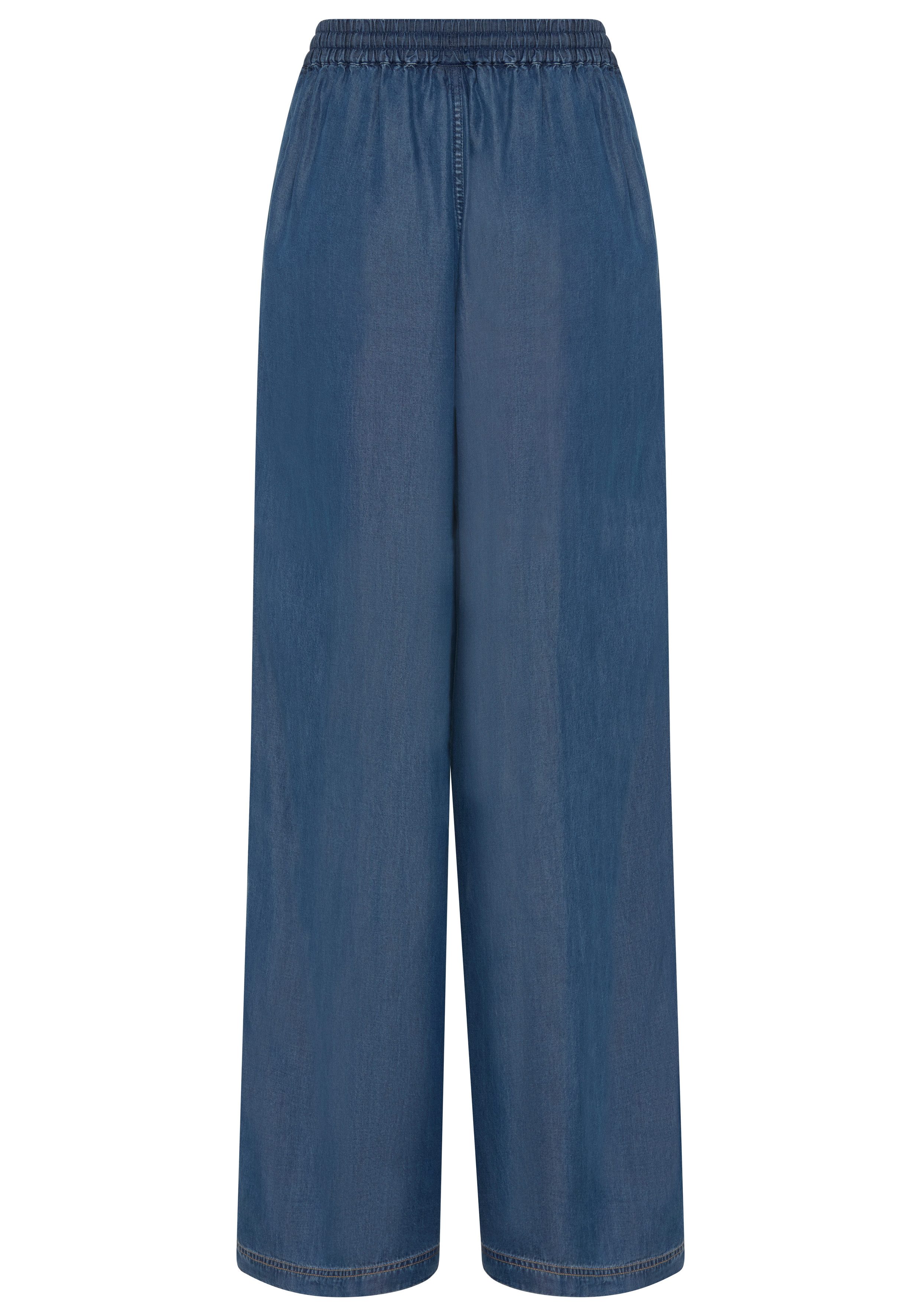 BOSS ORANGE Schlupfhose Tanella Premium Damenmode Wide Leg, Denim Look