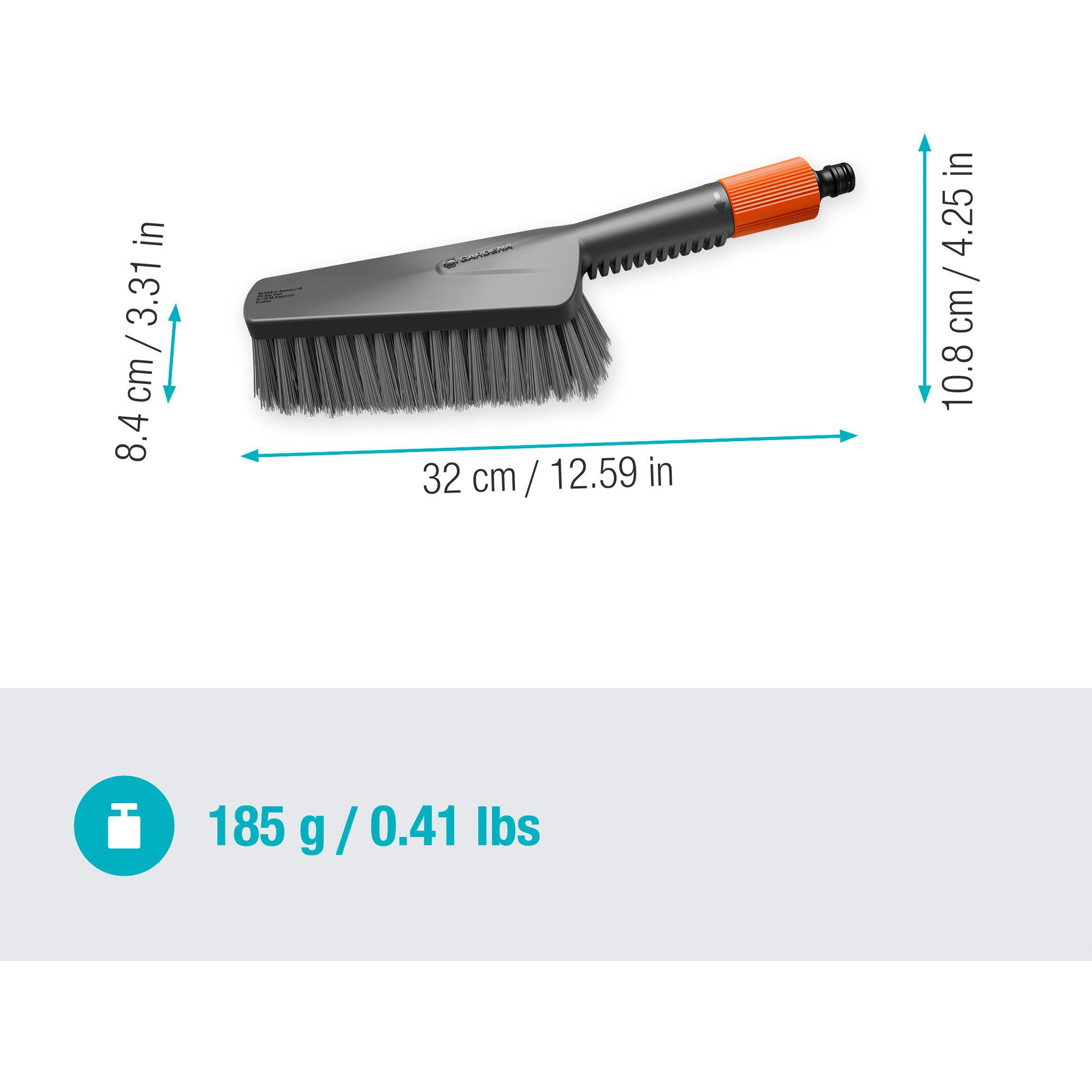 GARDENA Hochdruckreiniger GARDENA Cleansystem Wasch-Set mit Handbürste M
