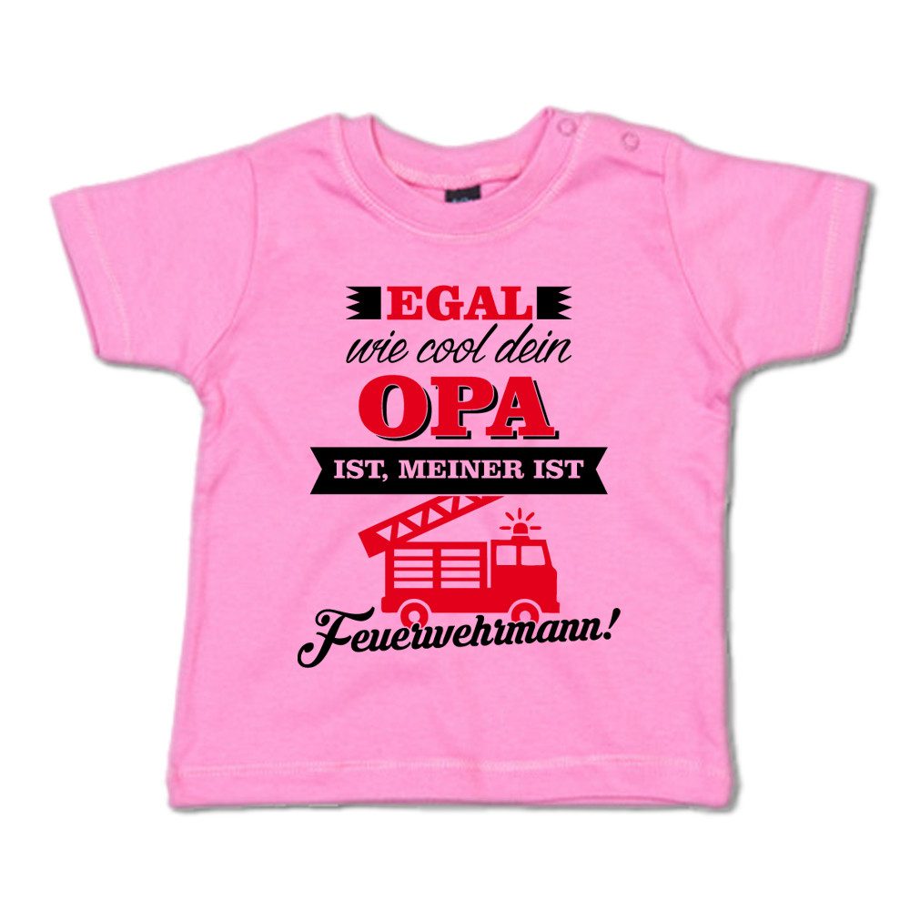 Ggraphics TShirt Egal wie cool Dein Opa ist, meiner ist Feuerwehrmann