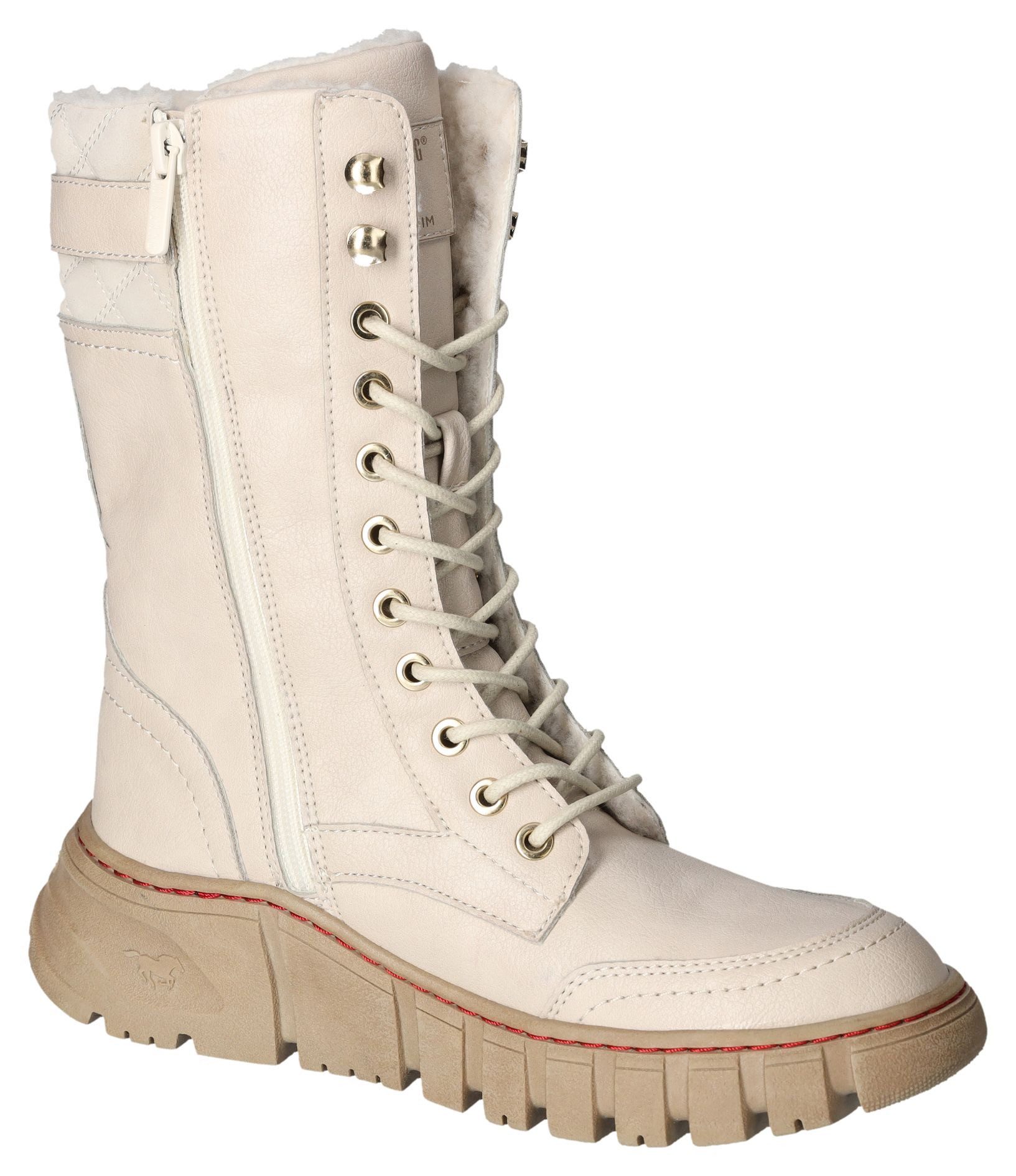 Mustang Shoes Winterboots, Schnürboots, Snowboots, Profilsohle mit Innenrei günstig online kaufen