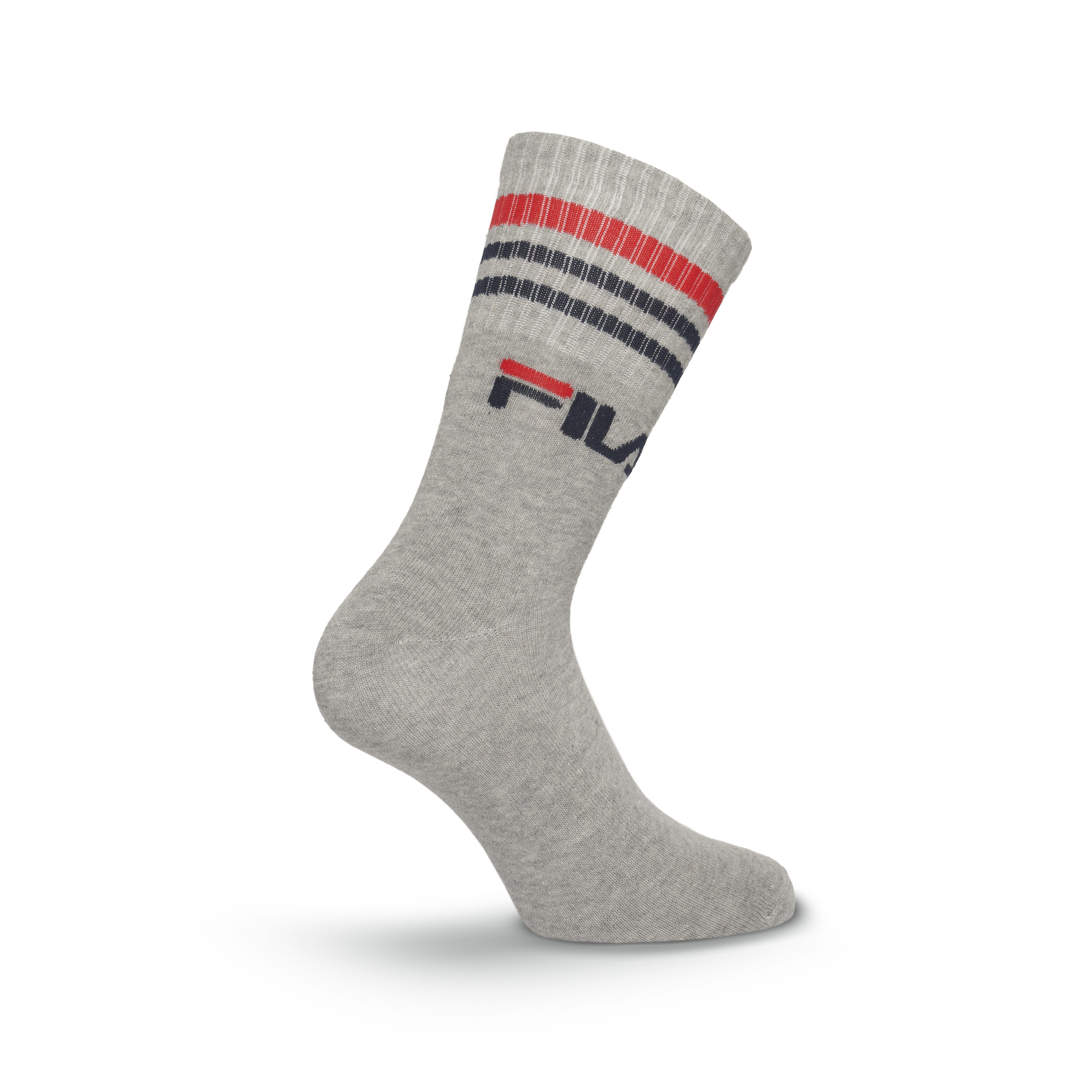 Fila Socken UNISEX LIFESTYLE PLAIN SOCKS (6-Paar) mit Logo-Schriftzug – Bild 5 von 5