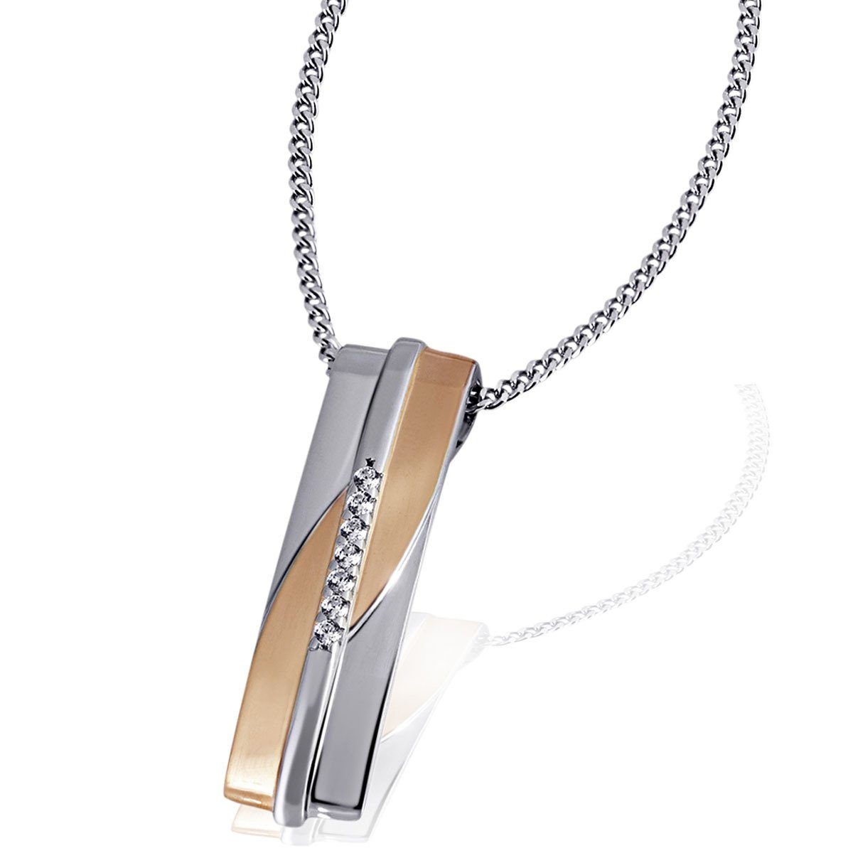 Collier, goldmaid Zirkonia Halskette 7