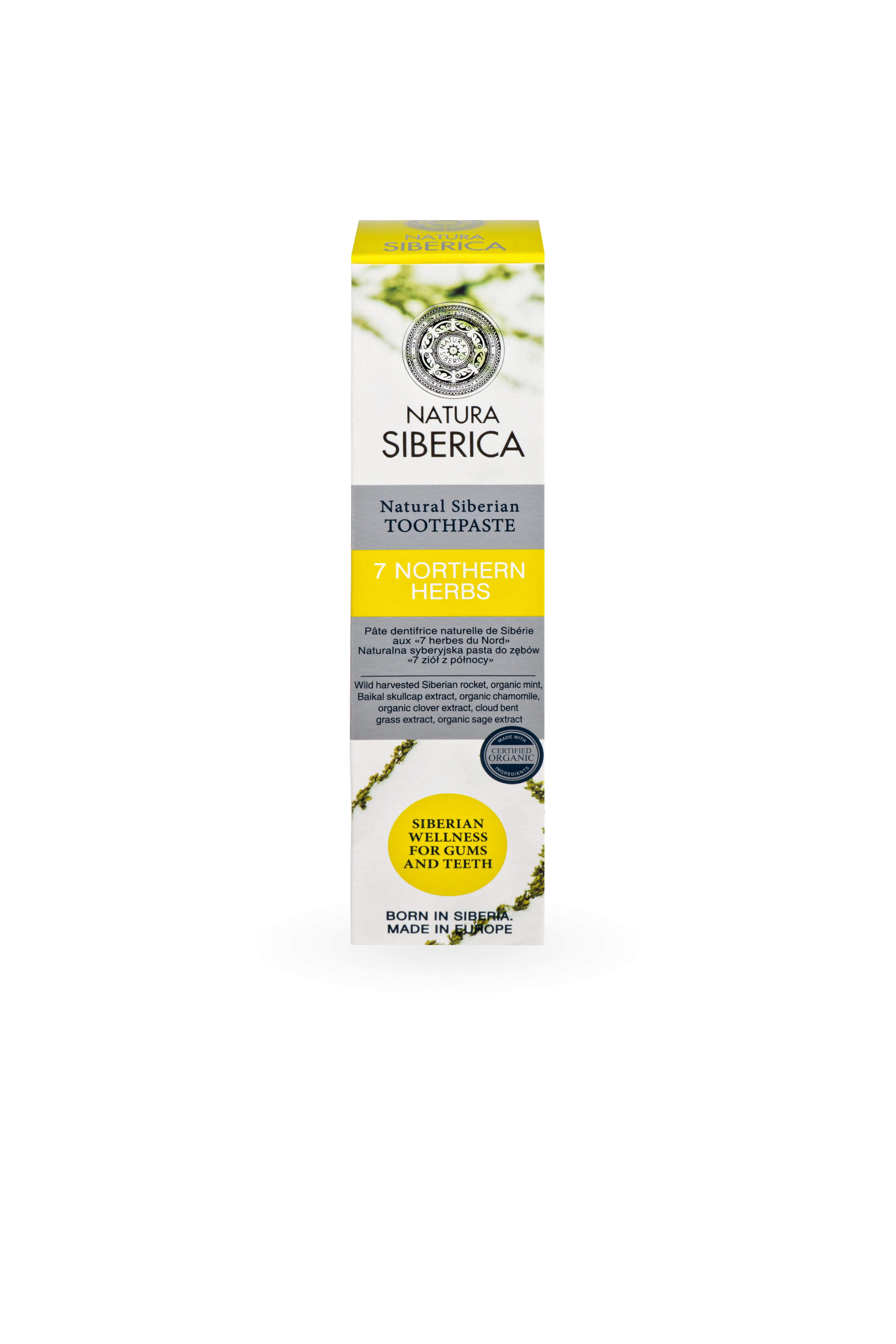 Natura Siberica Zahnpasta Natural Siberian Toothpaste "7 Northern Herbs"