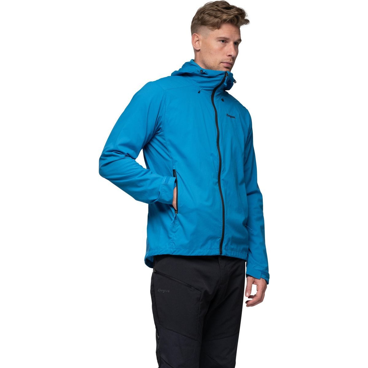 Bergans Skijacke Rabot Windbreaker Jacket Men Leichte, atmungsaktive Herren-Windjacke aus Recyclingmaterial, ideal