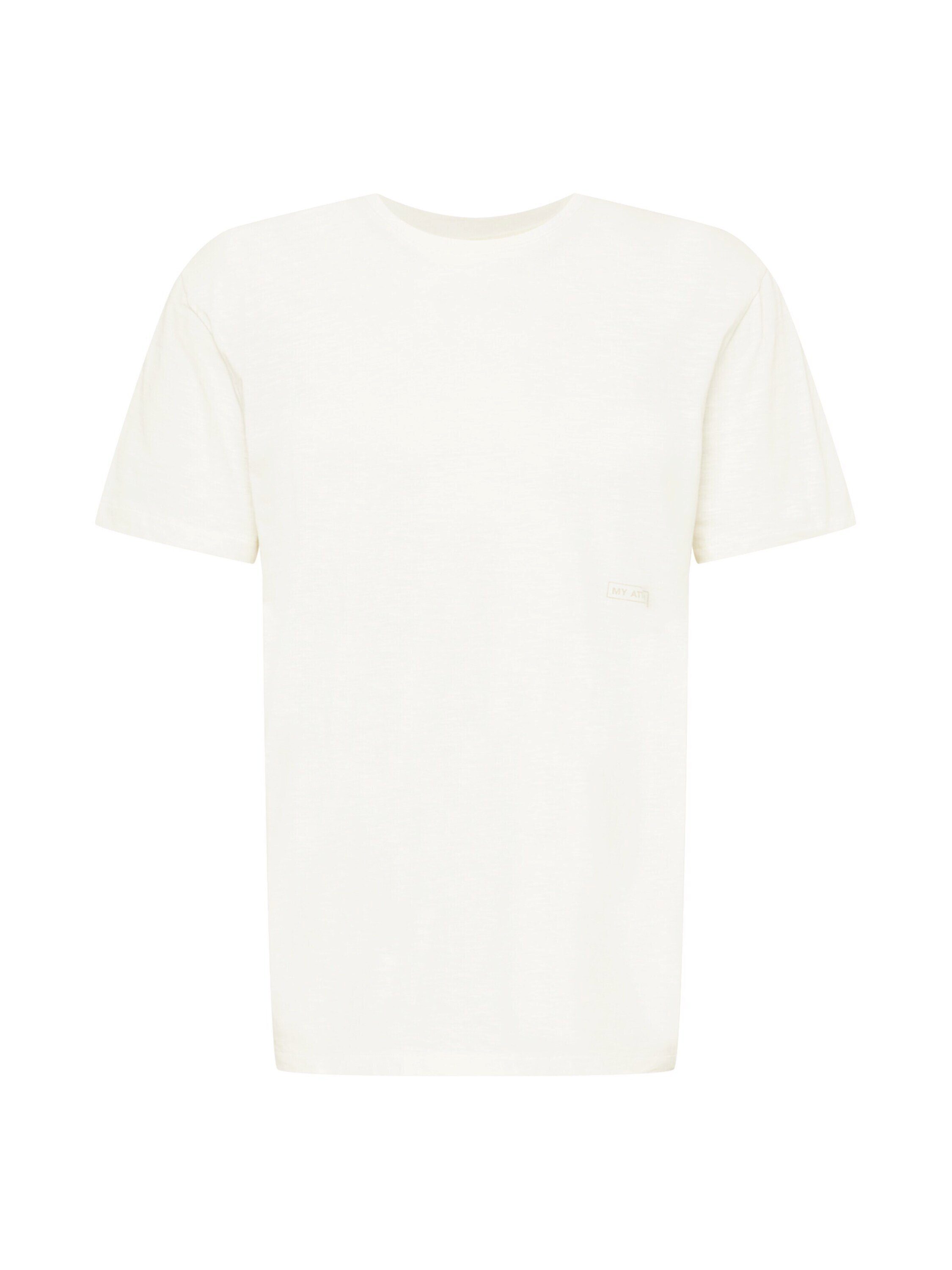 (1-tlg) HOMME ecru T-Shirt SELECTED