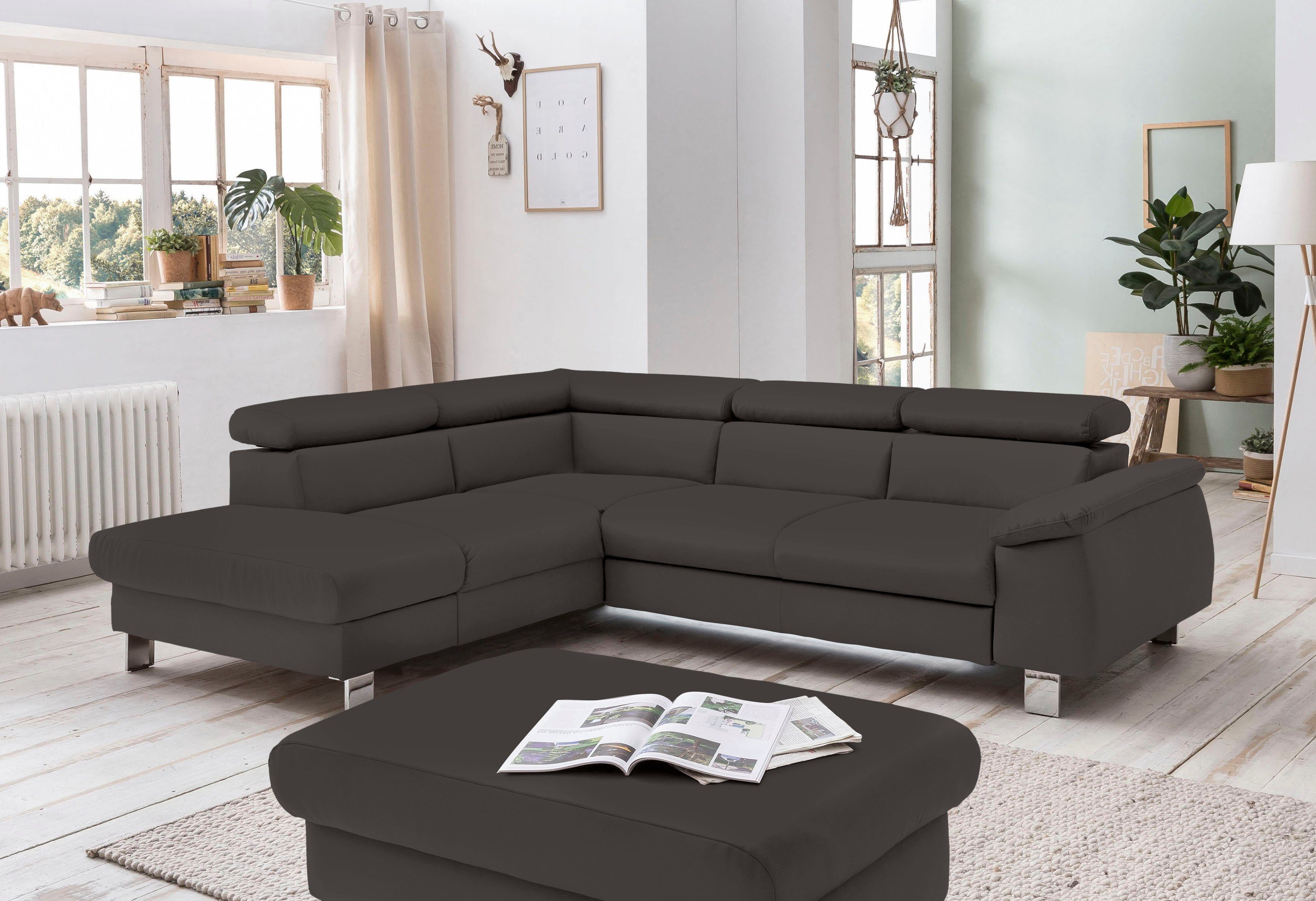 COTTA Ecksofa Komaris L-Form, B: 249 günstig online kaufen