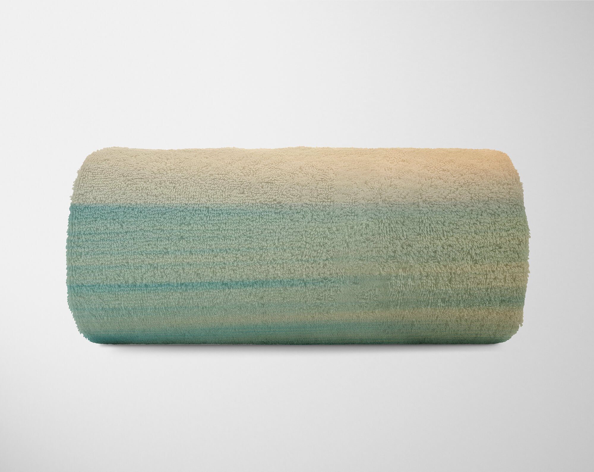Saunatuch Art Baumwolle-Polyester-Mix Handtuch mit Abstrakt Handtuch Sinus (1-St), Horizont Fotomotiv Himme, Handtücher Kuscheldecke Strandhandtuch Meer