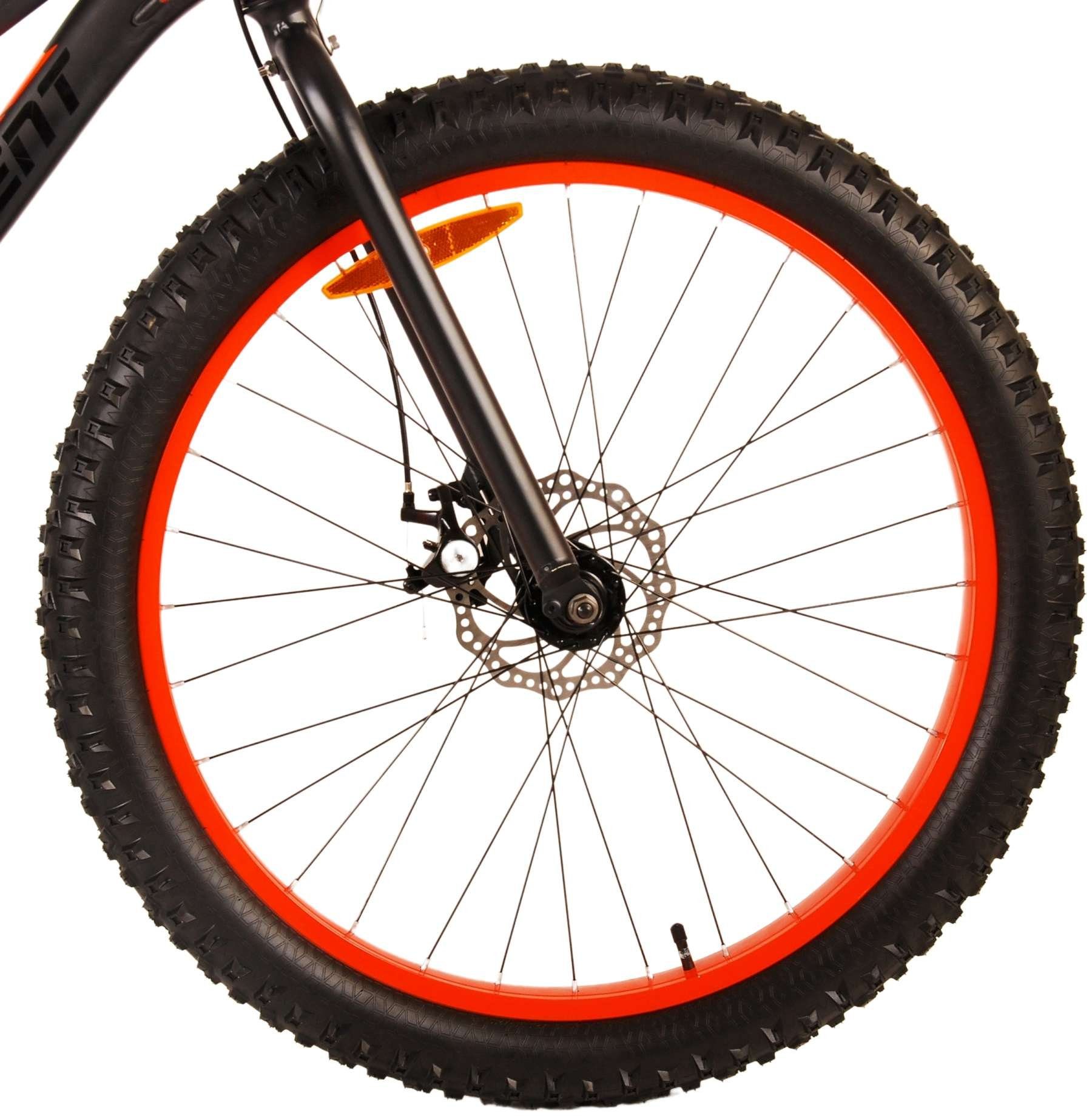Volare Kinderfahrrad Gradient - Jungen - 7- Gang - verschiedene Größen und Farben, 7 Gang, bis 115 kg, 85% zusammengebaut, 24 bzw.26 Zoll, Fat Tires