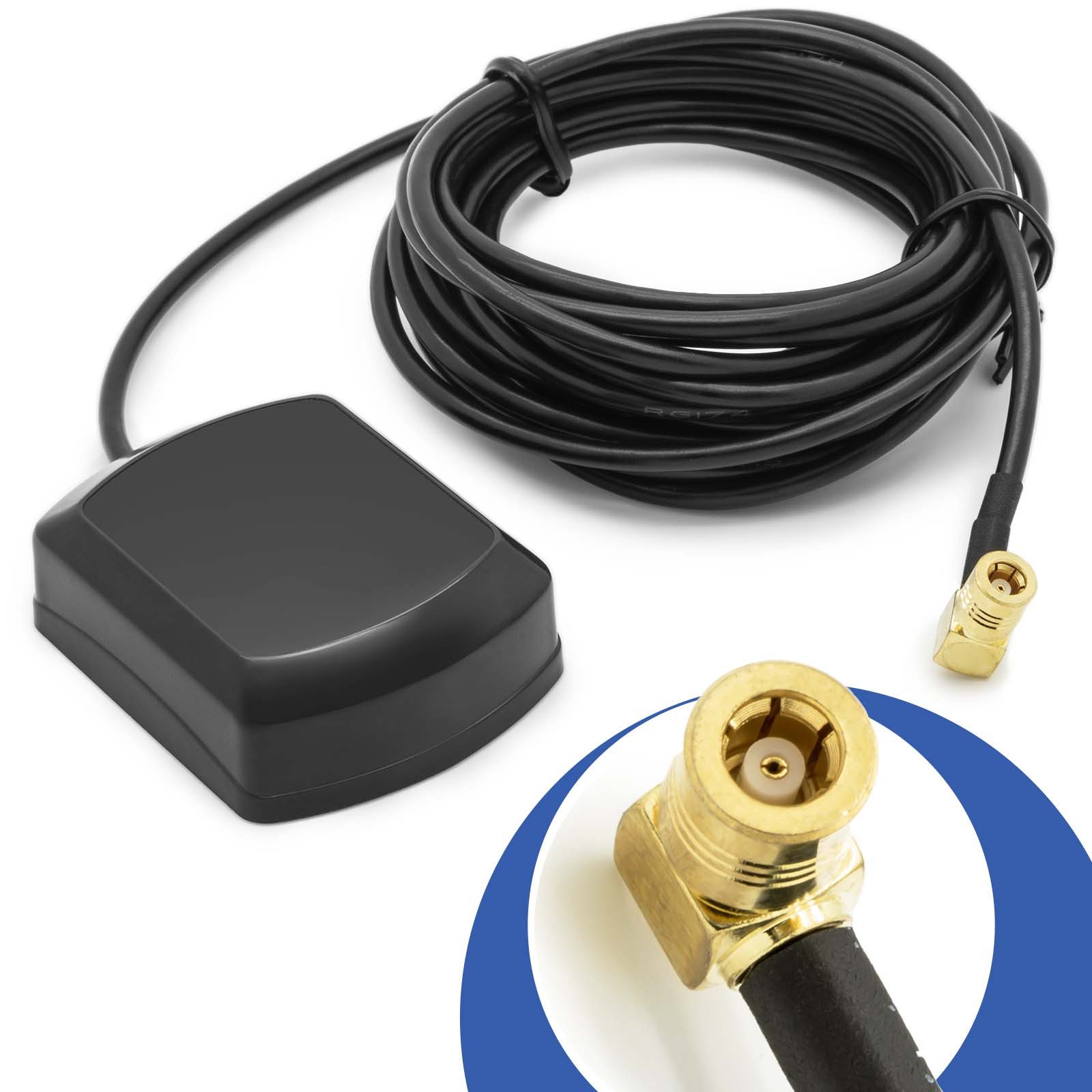 3m GPS Navi Antennen Kabel Auto Radio SMB Magnet KFZ PKW Autoradio-Scheibenantenne