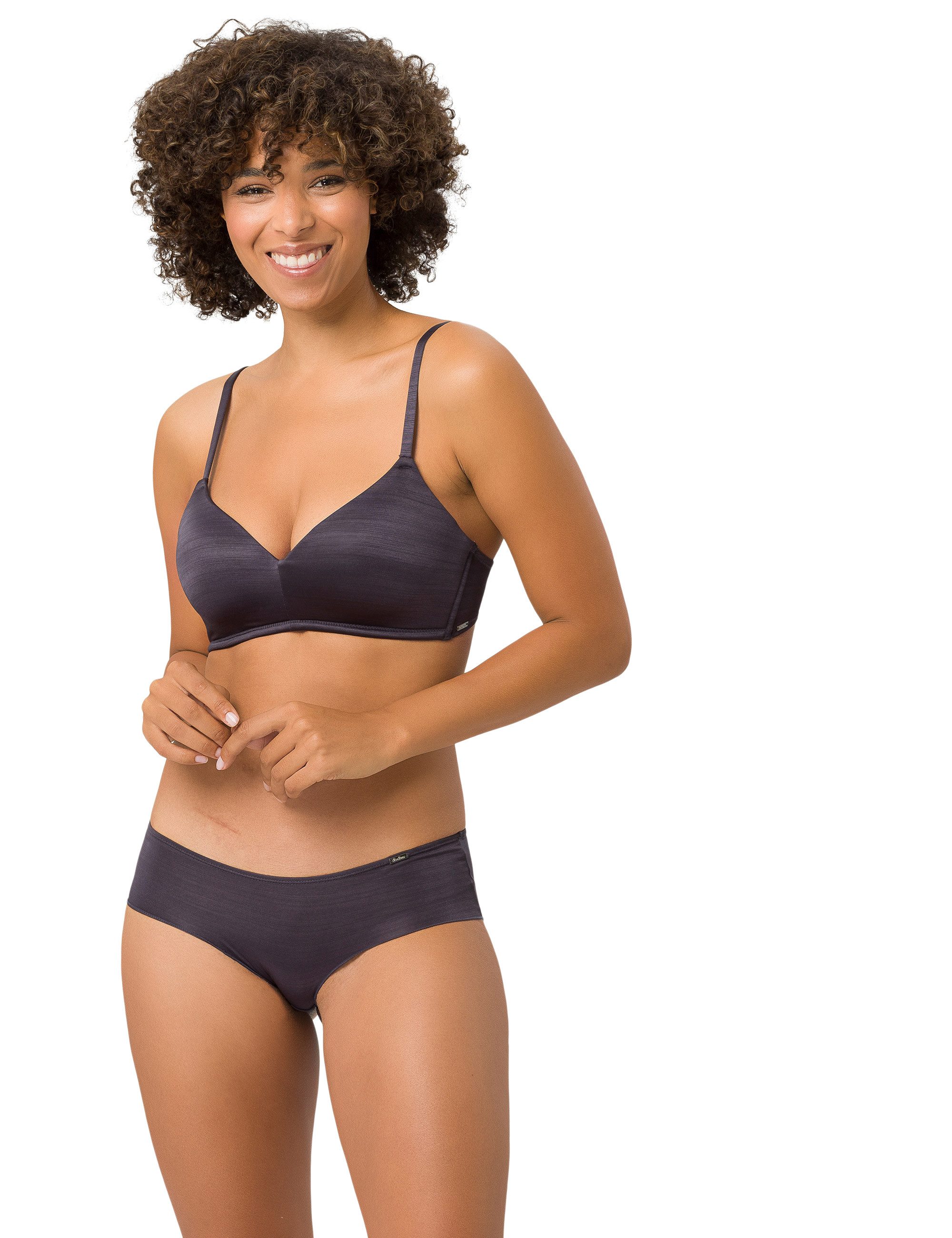 Beedees Bügelloser BH The One NP (1, 1-tlg., 1) in schöner Matt-Glanz-Struktur-Optik