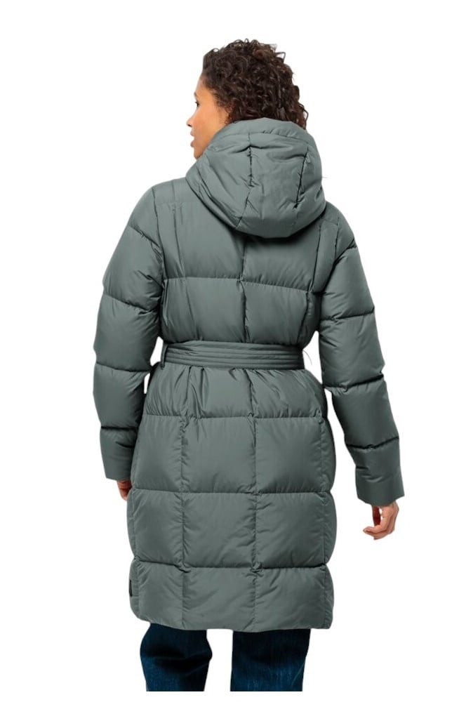 Jack Wolfskin Daunenmantel Frozen Lake Coat 2024 (winddicht, wasserabweisend, atmungsaktiv)