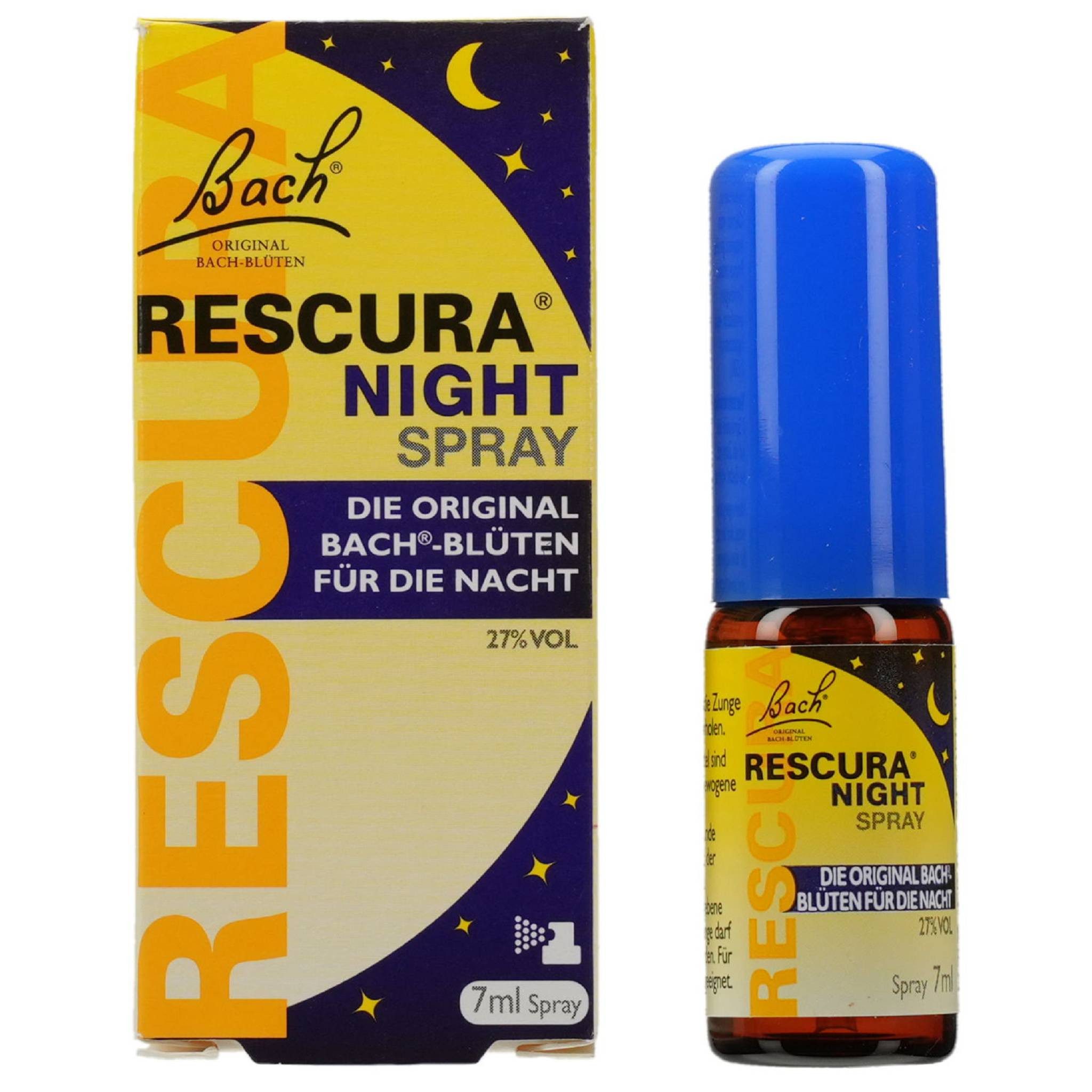 Nelsons GmbH BACHBLÜTEN Original Rescura Night Spray m.Alkohol Spray