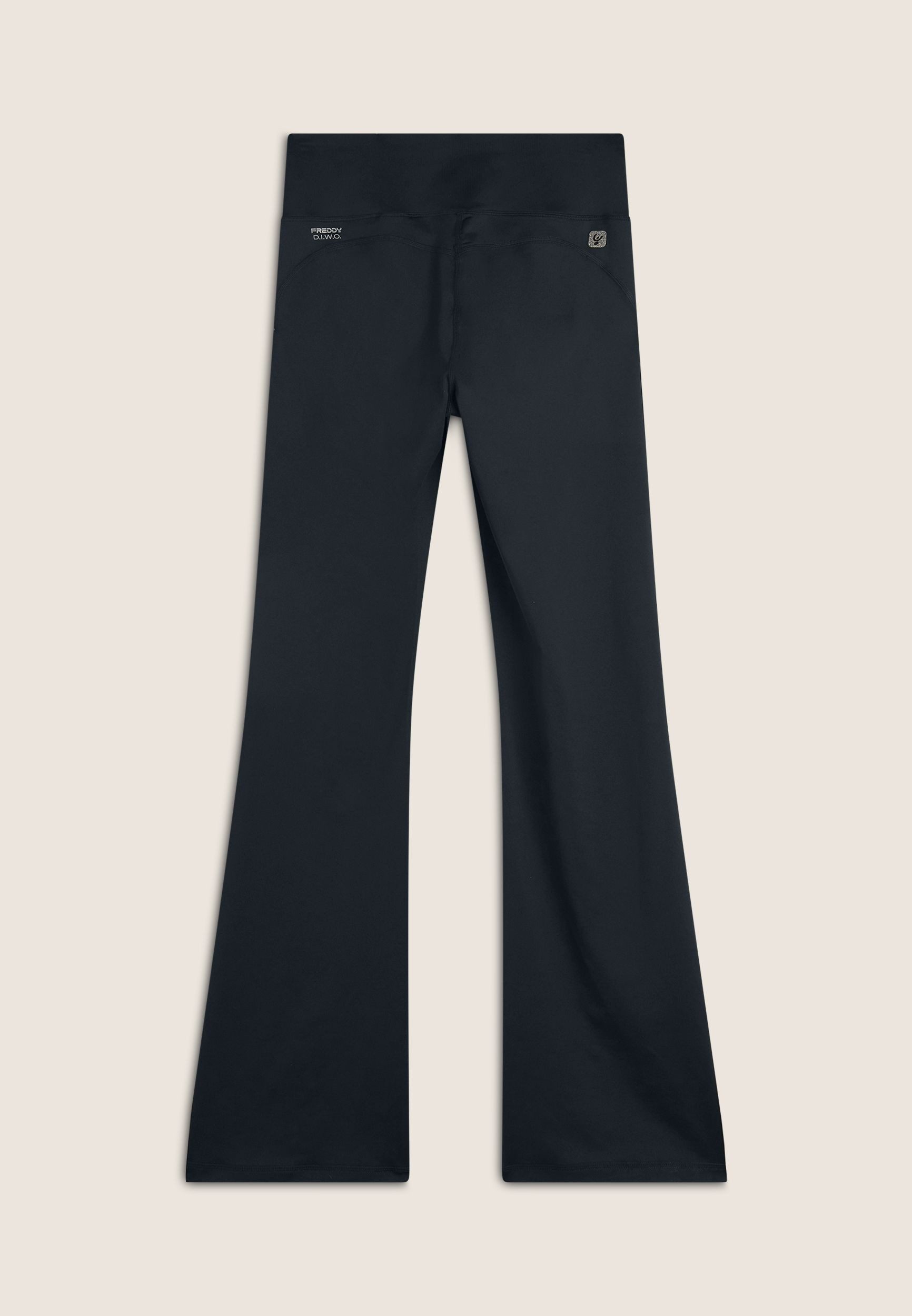 Freddy Jazzpants SUPERFIT Leggings Flared High Waist mit überkreuztem Bund