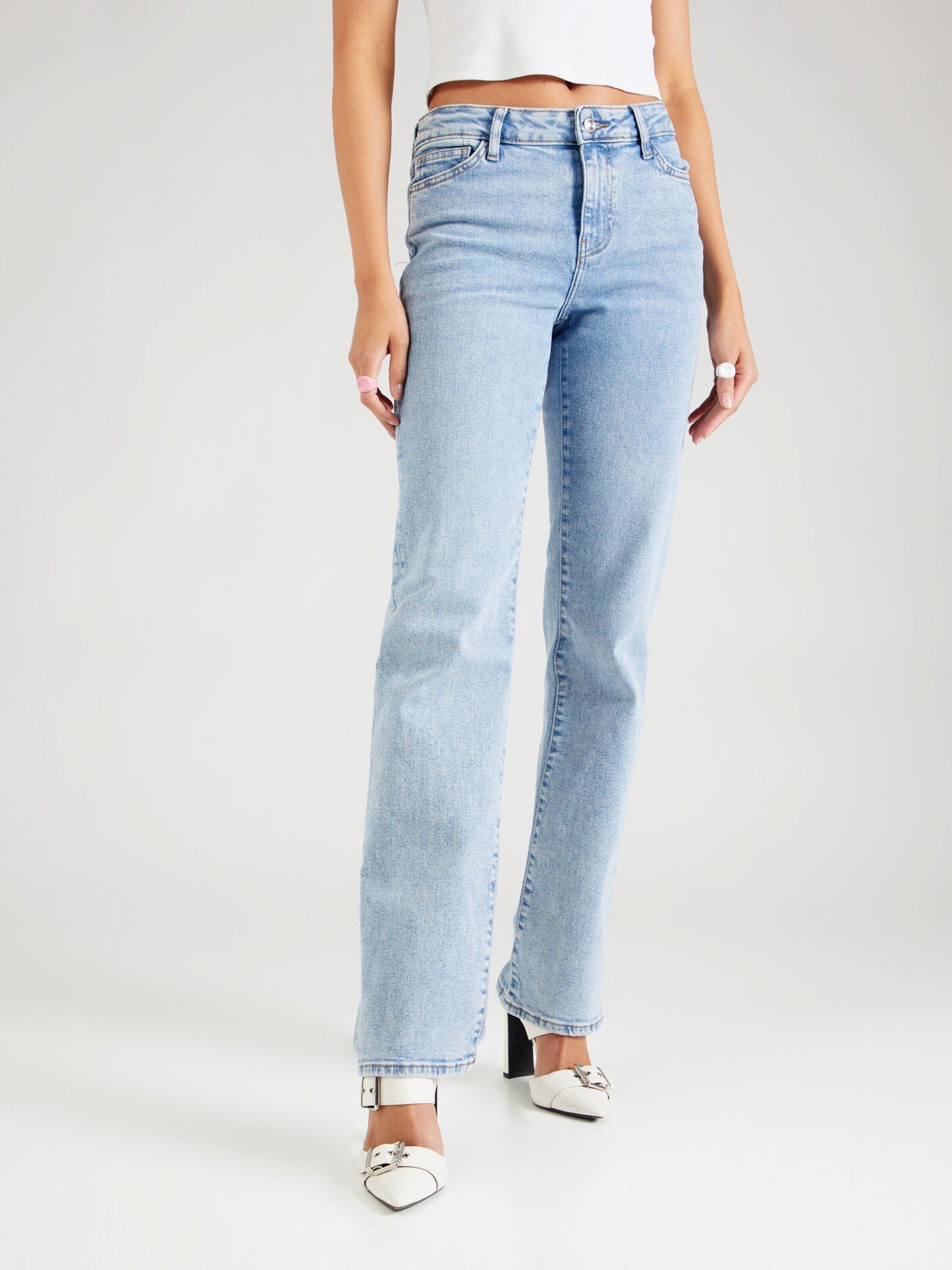 pieces Regular-fit-Jeans PCKelly (1-tlg) Plain/ohne Details