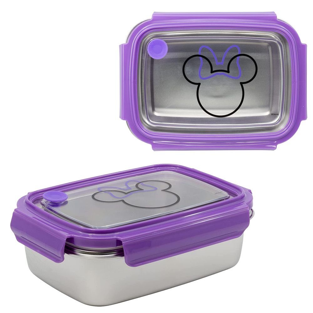 Dose Mouse Box Vesper Lunchbox Edelstahl Lunch Minnie Disney Mouse Brotdose Minnie Minnie Maus